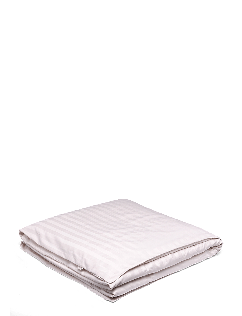 GANT - SATEEN STRIPES SINGLE DUVET - påslakanset - white sand - 0