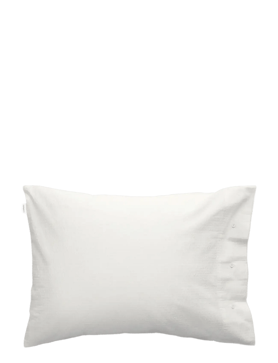 Gant - SEERSUCKER PILLOWCASE - tyynyliinat - white - 0