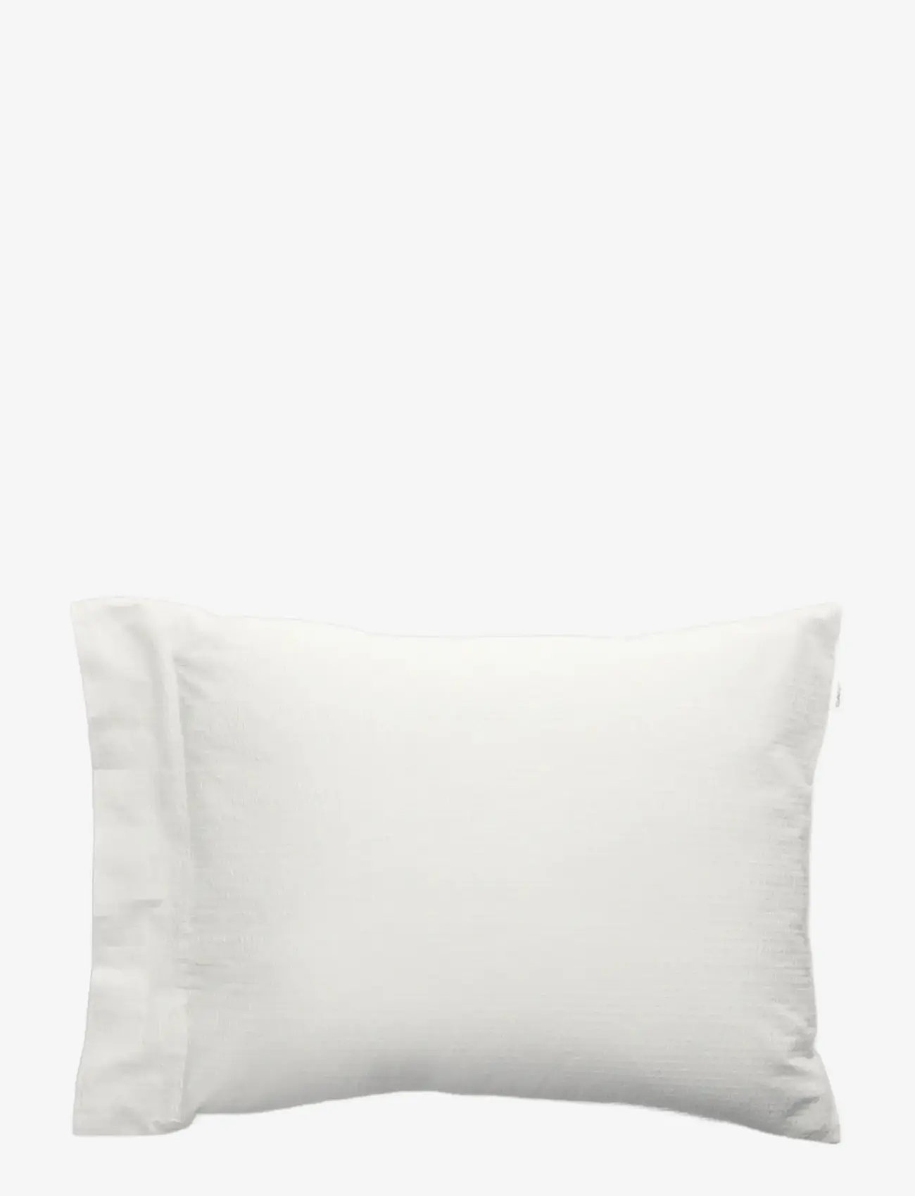 GANT - SEERSUCKER PILLOWCASE - pillow cases - white - 1