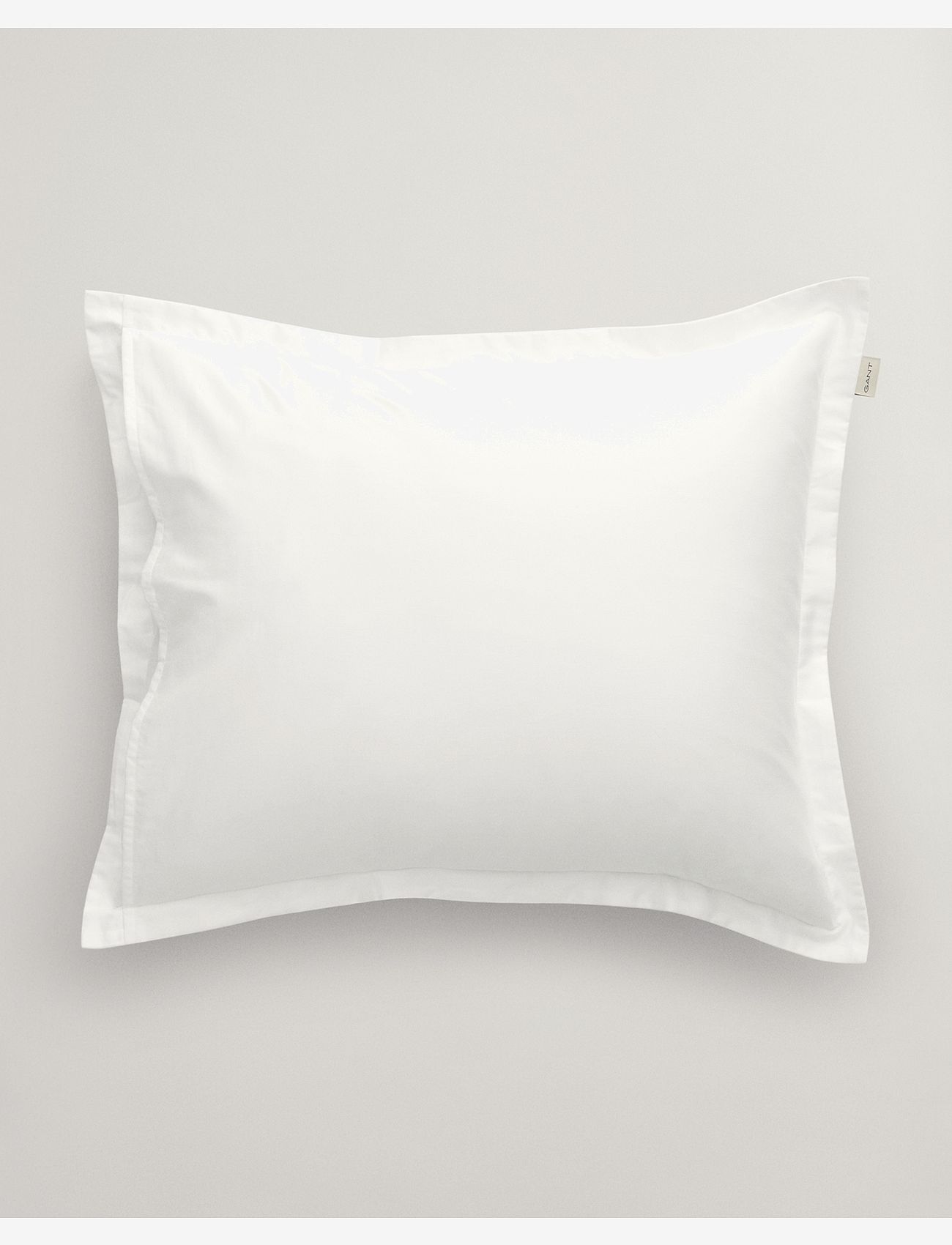 GANT - SATEEN STITCH PILLOWCASE - pillow cases - white - 1
