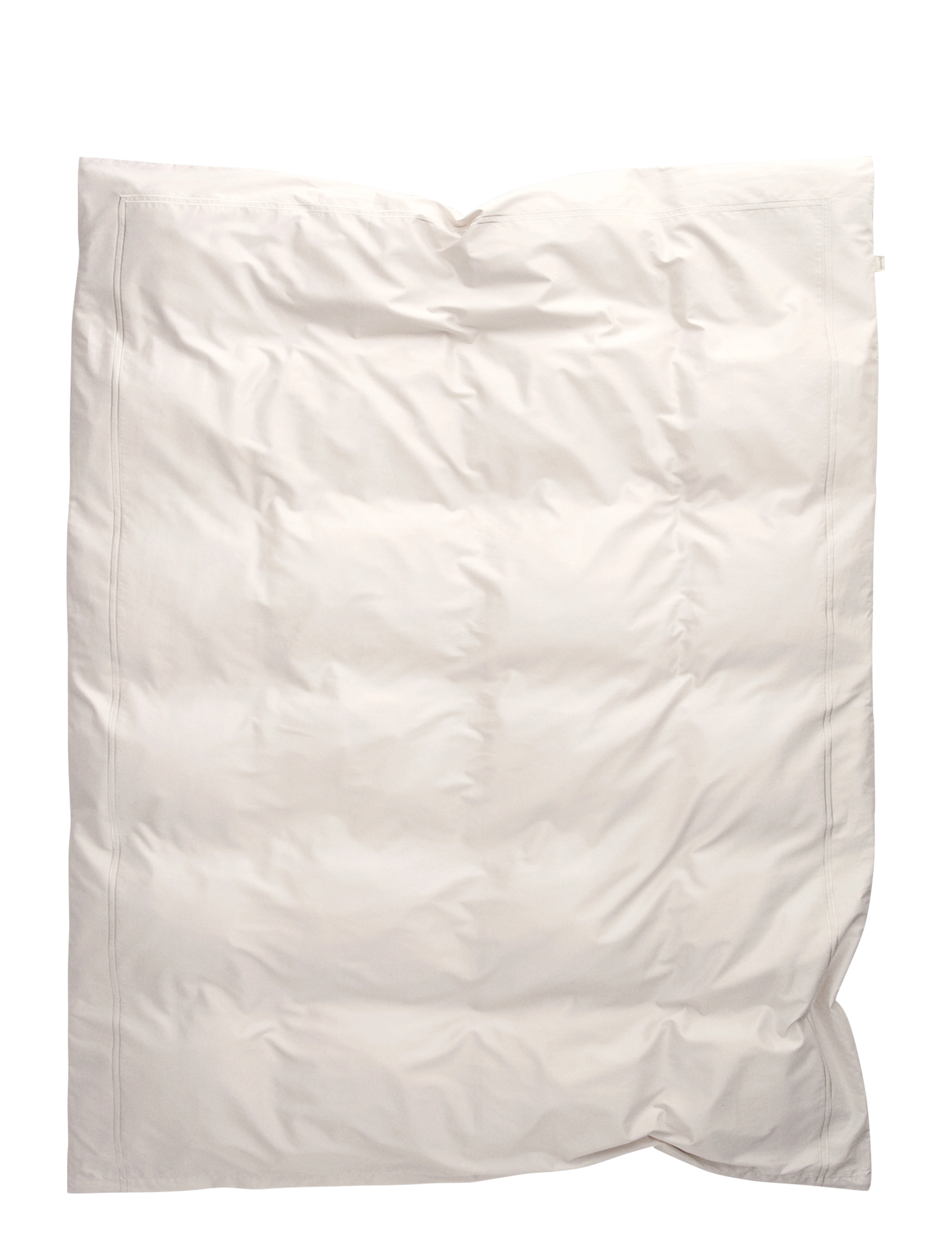 Gant SATEEN STITCH SINGLE DUVET - Sovrumstextilier - WHITE SAND / cream
