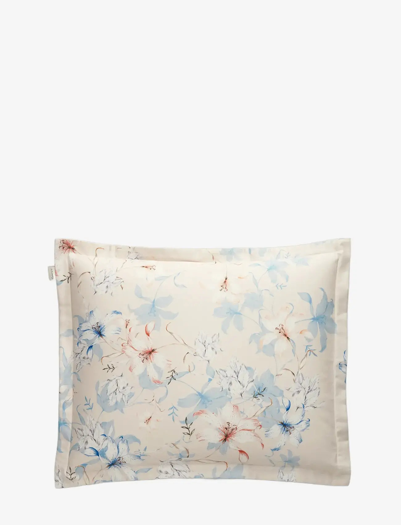 GANT - FLORAL PRINT PILLOWCASE - pillow cases - white sand - 0
