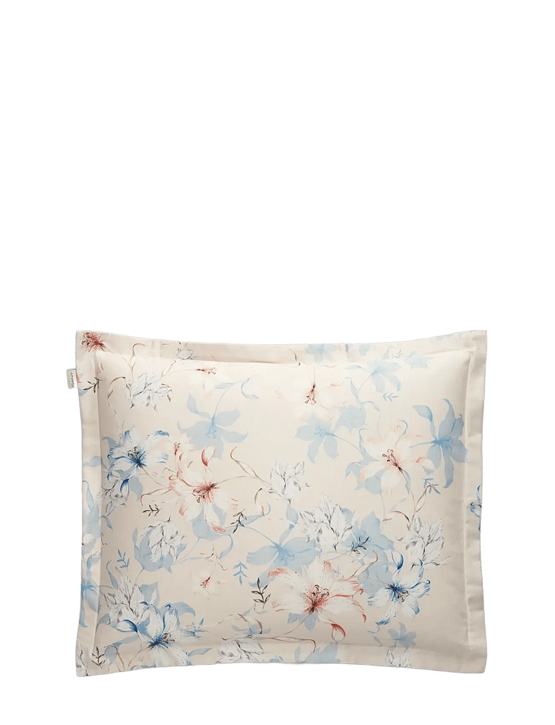 GANT - FLORAL PRINT PILLOWCASE - pillow cases - white sand - 0