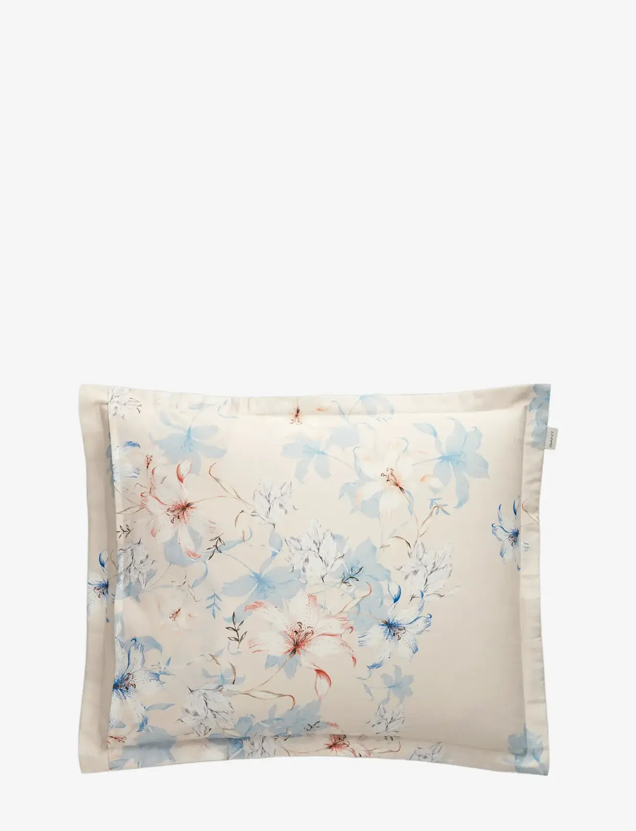 GANT - FLORAL PRINT PILLOWCASE - pillow cases - white sand - 1