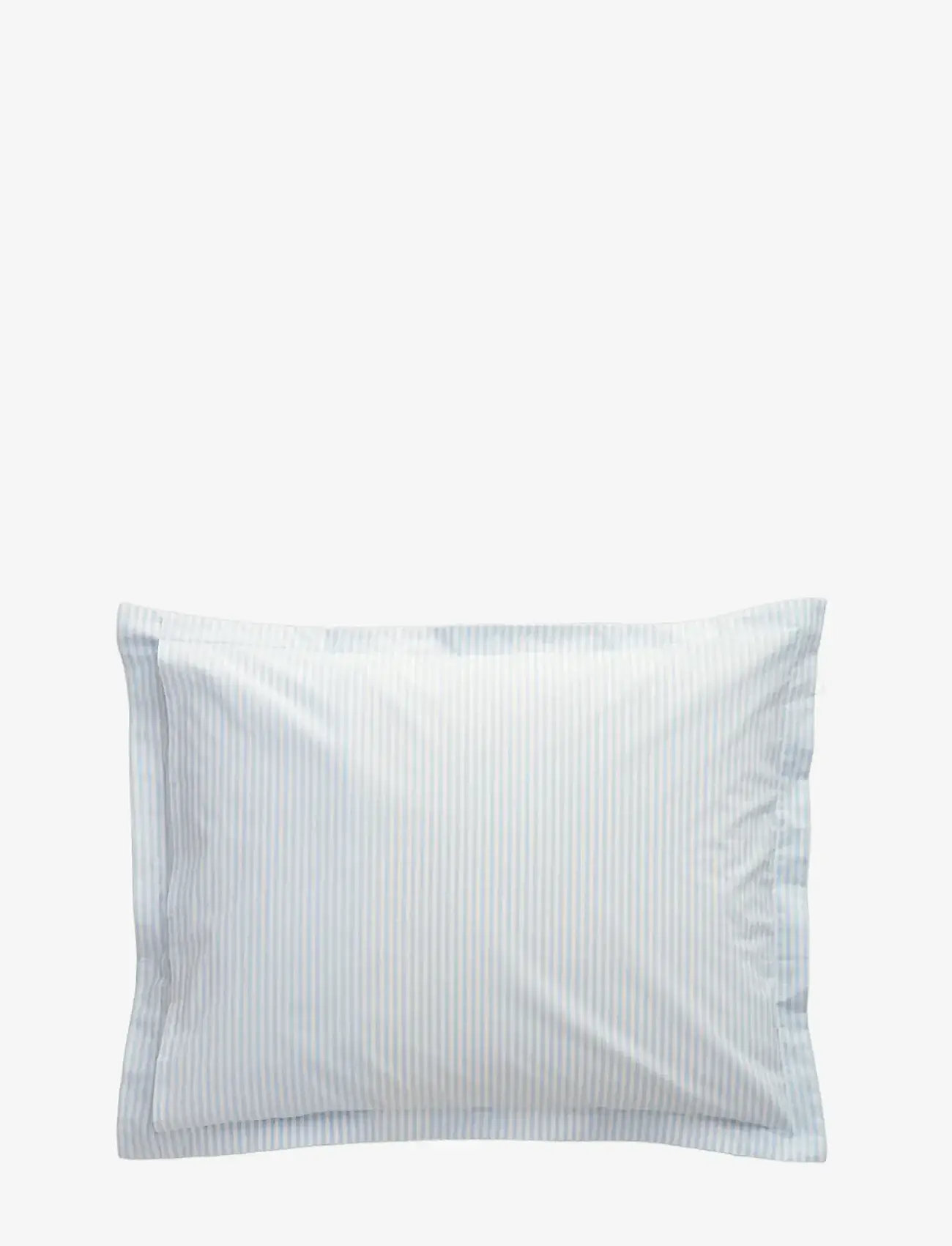 GANT - PERCALE STRIPE PILLOWCASE - duvet covers - rich blue - 1