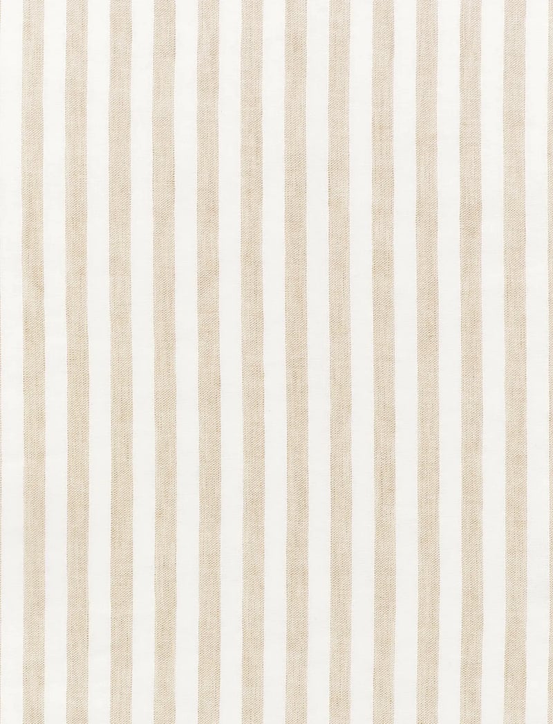 GANT - COTTON LINEN STRIPE SINGLE DUVET - bettbezüge - oat beige - 1