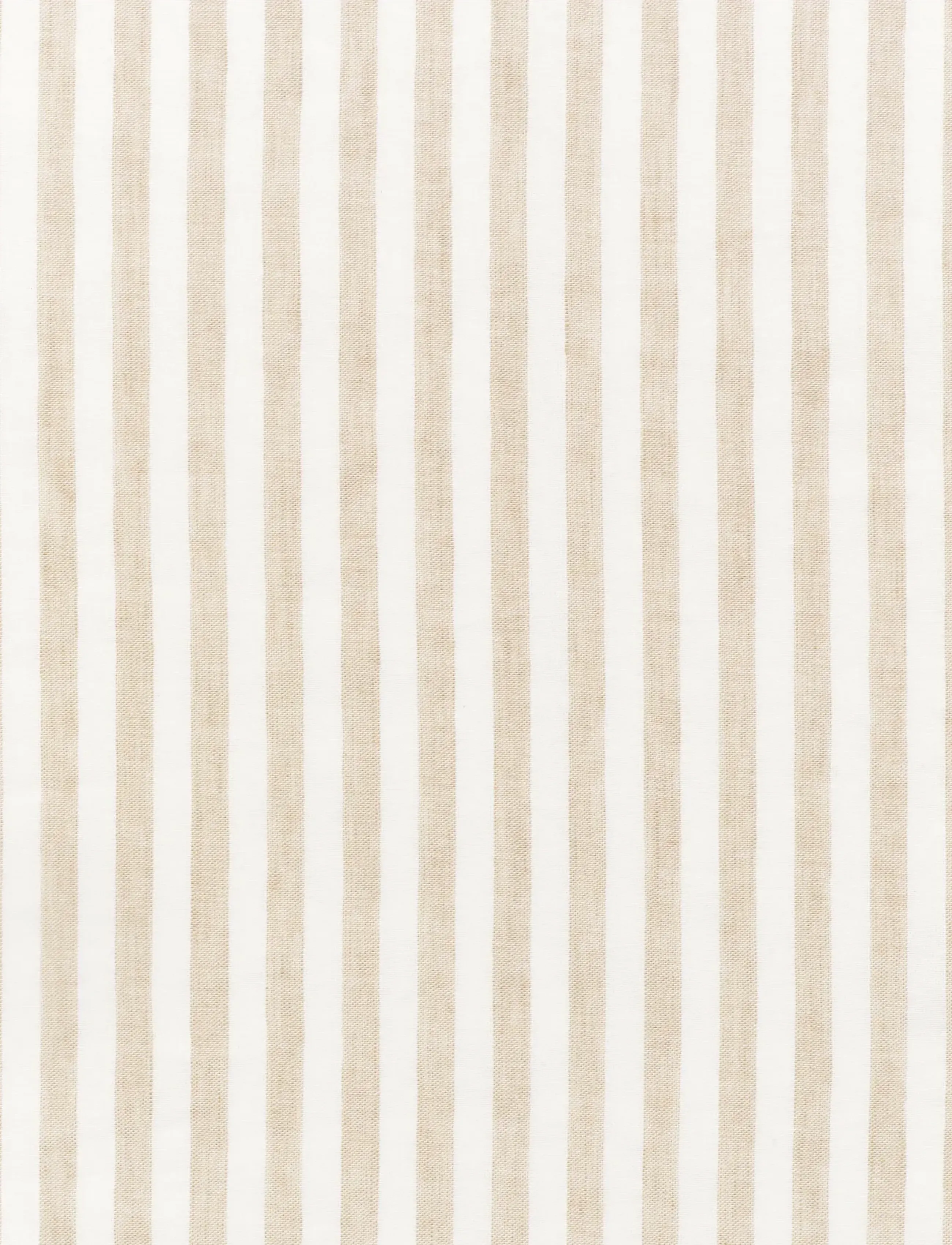 Gant - COTTON LINEN STRIPE SINGLE DUVET - duvet covers - oat beige - 1