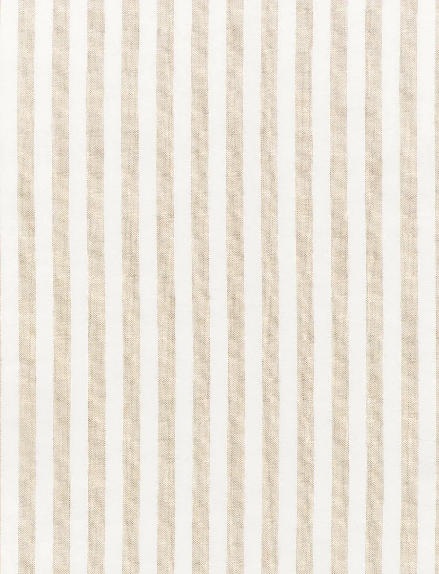 Gant - Striped Cotton Linen Single Duvet - pussilakanat - oat beige - 1