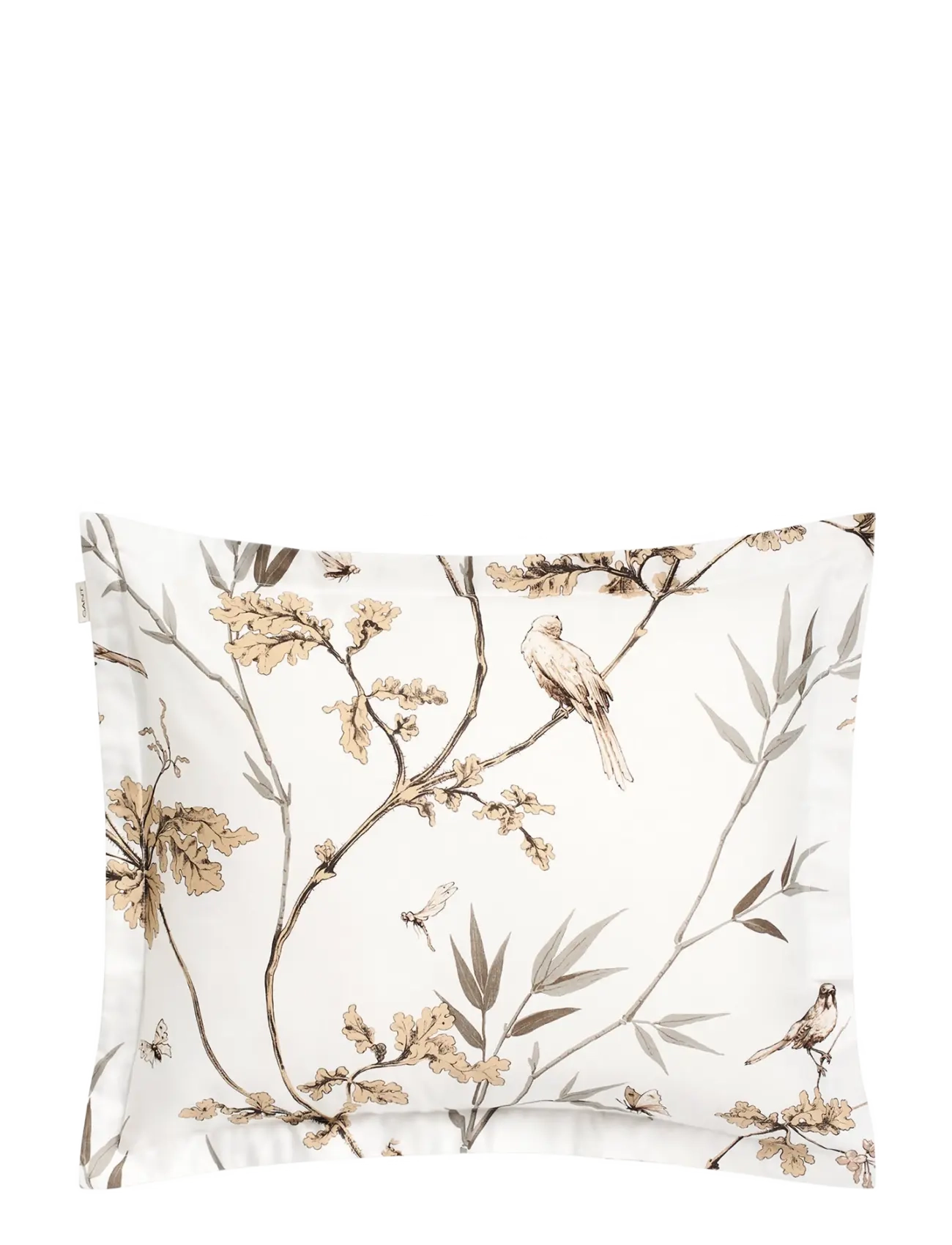 Gant BIRDFIELD PRINT PILLOWCASE - Bettwäsche - CLAY BEIGE / white