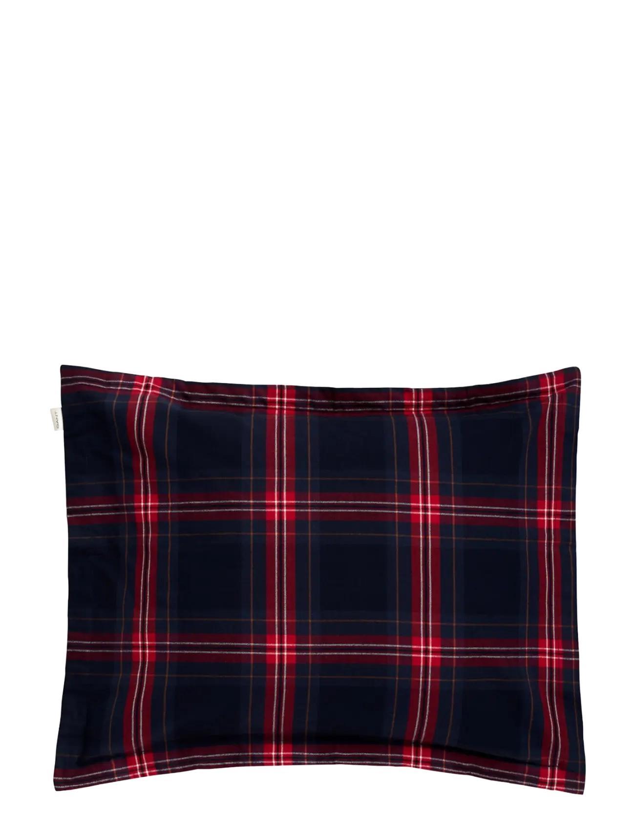 Gant FLANNEL CHECK PILLOWCASE - Sängkläder - MARINE / navy