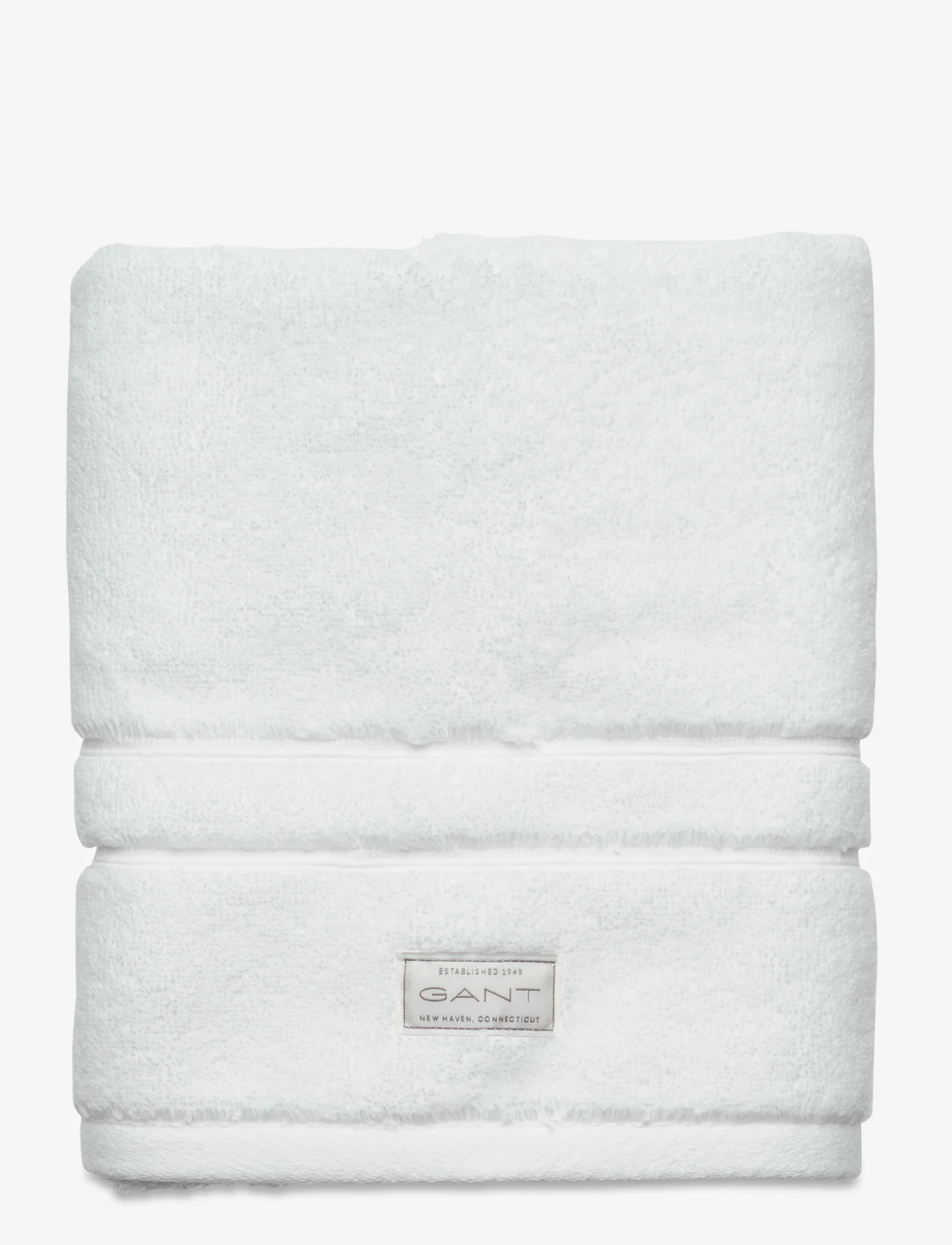 GANT - PREMIUM TOWEL 50X70 - håndklær - white - 0