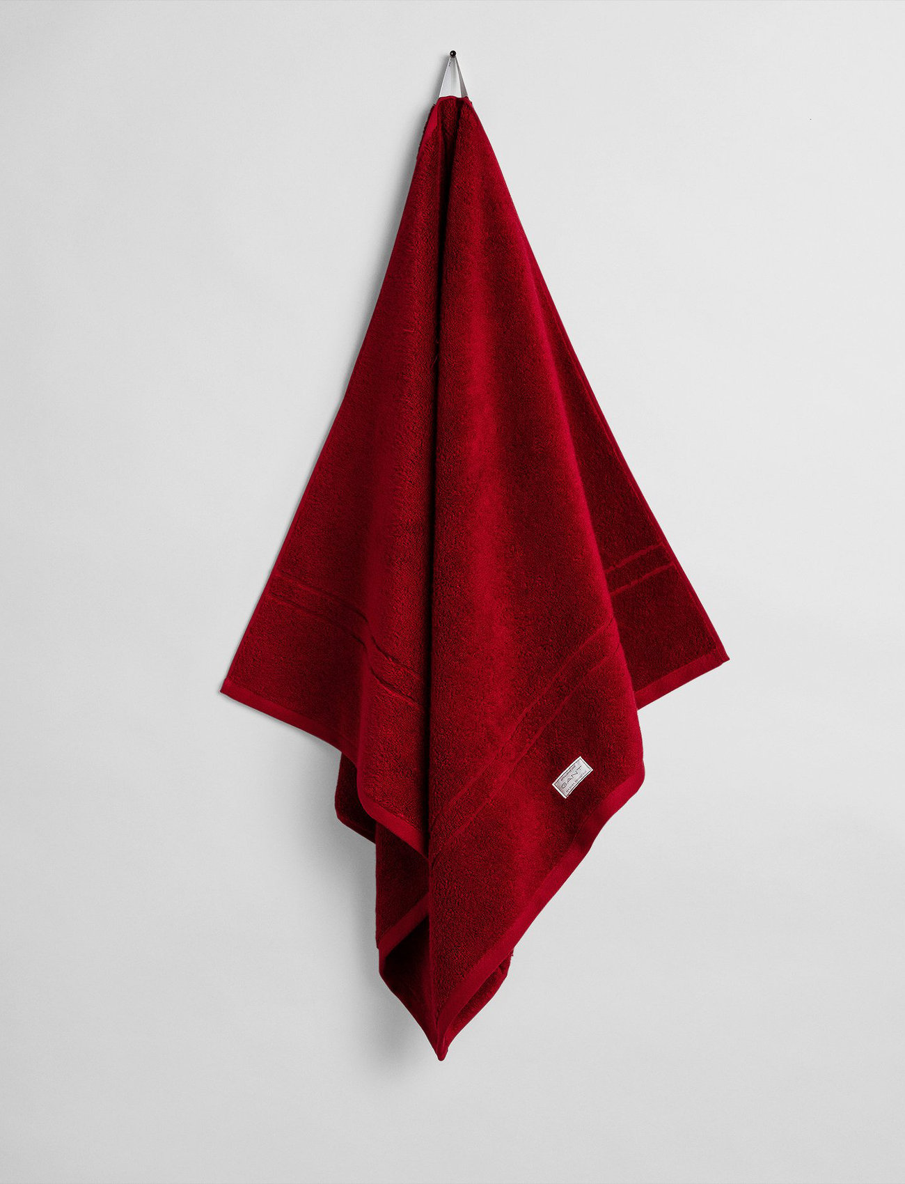 GANT - PREMIUM TOWEL 70X140 - rankų ir vonios rankšluosčiai - dark red - 1