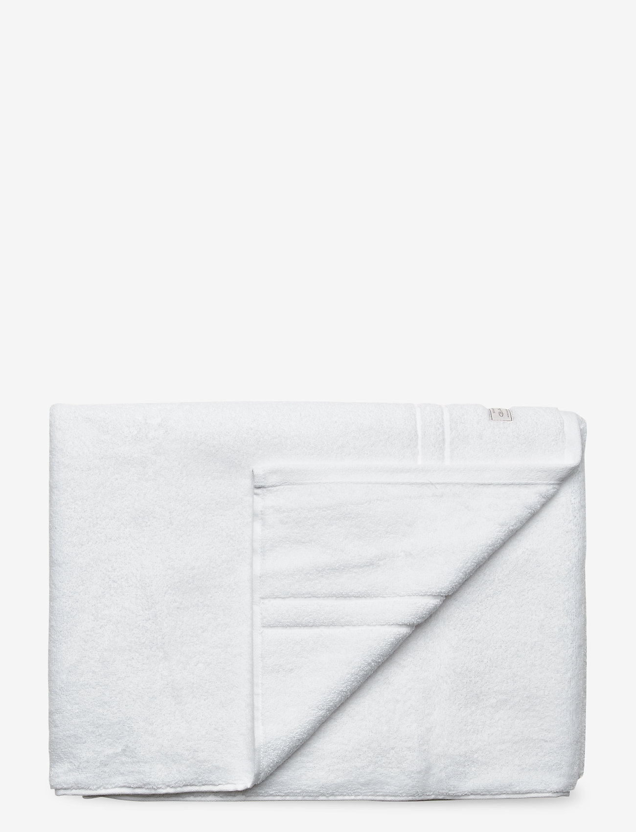 GANT - PREMIUM TOWEL 70X140 - alhaisimmat hinnat - white - 0