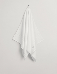 GANT - PREMIUM TOWEL 70X140 - handdukar & badlakan - white - 1