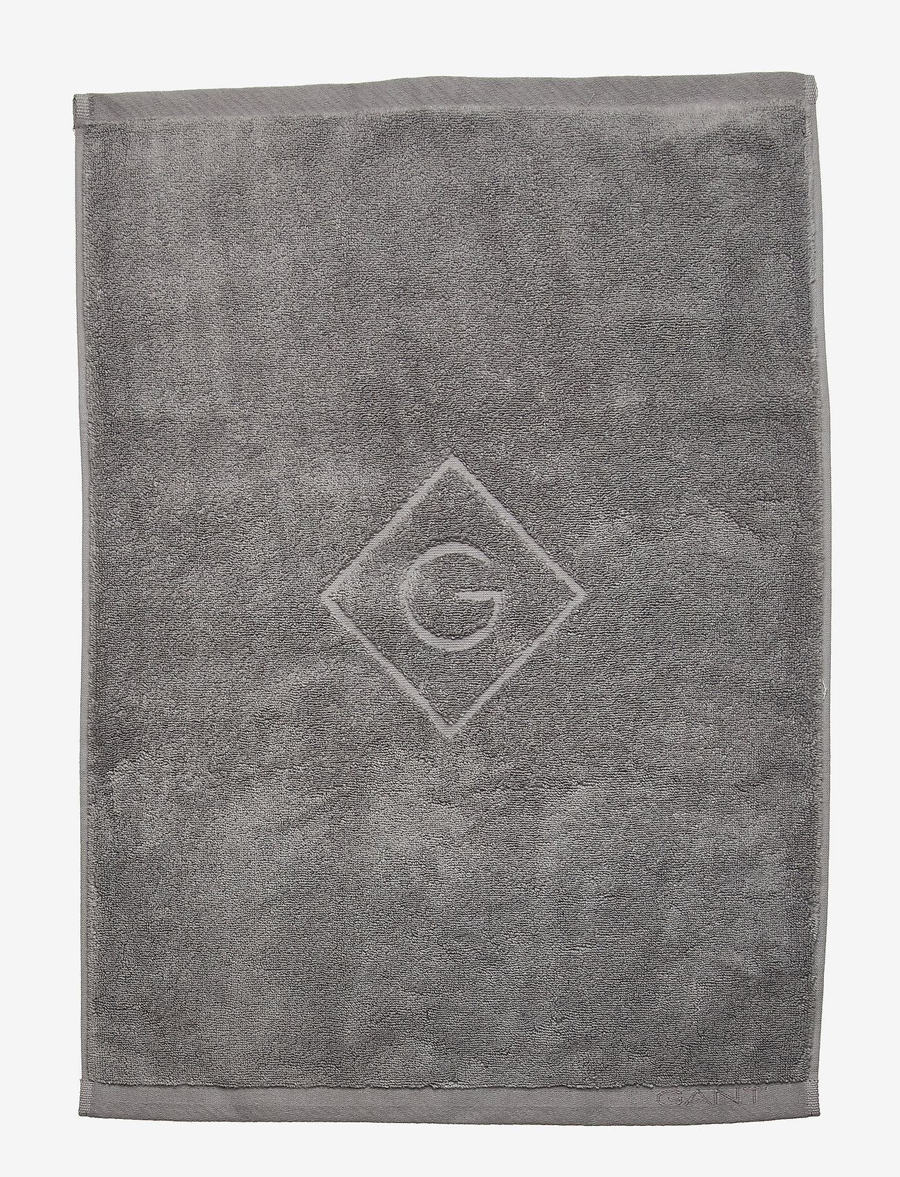 GANT - ICON G TOWEL 50X70 - badrumstextilier - elephant grey - 0