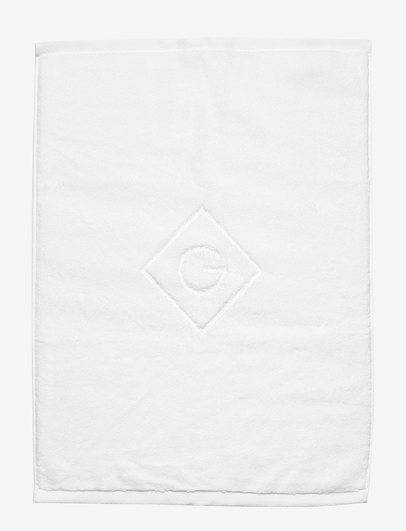 GANT - ICON G TOWEL 50X70 - mažiausios kainos - white - 0