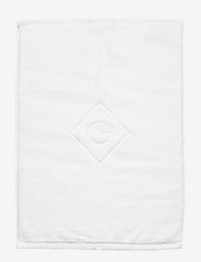 GANT - ICON G TOWEL 50X70 - vannas istabas tekstils - white - 0
