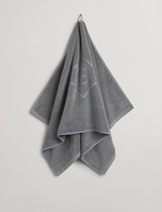 GANT - ICON G TOWEL 70X140 - håndklæder - elephant grey - 2