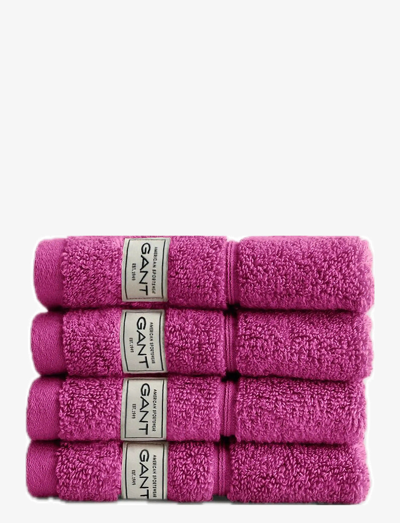 Gant - PREMIUM TOWEL 30X30 4-PACK - ansiktshanddukar - bold violet - 1