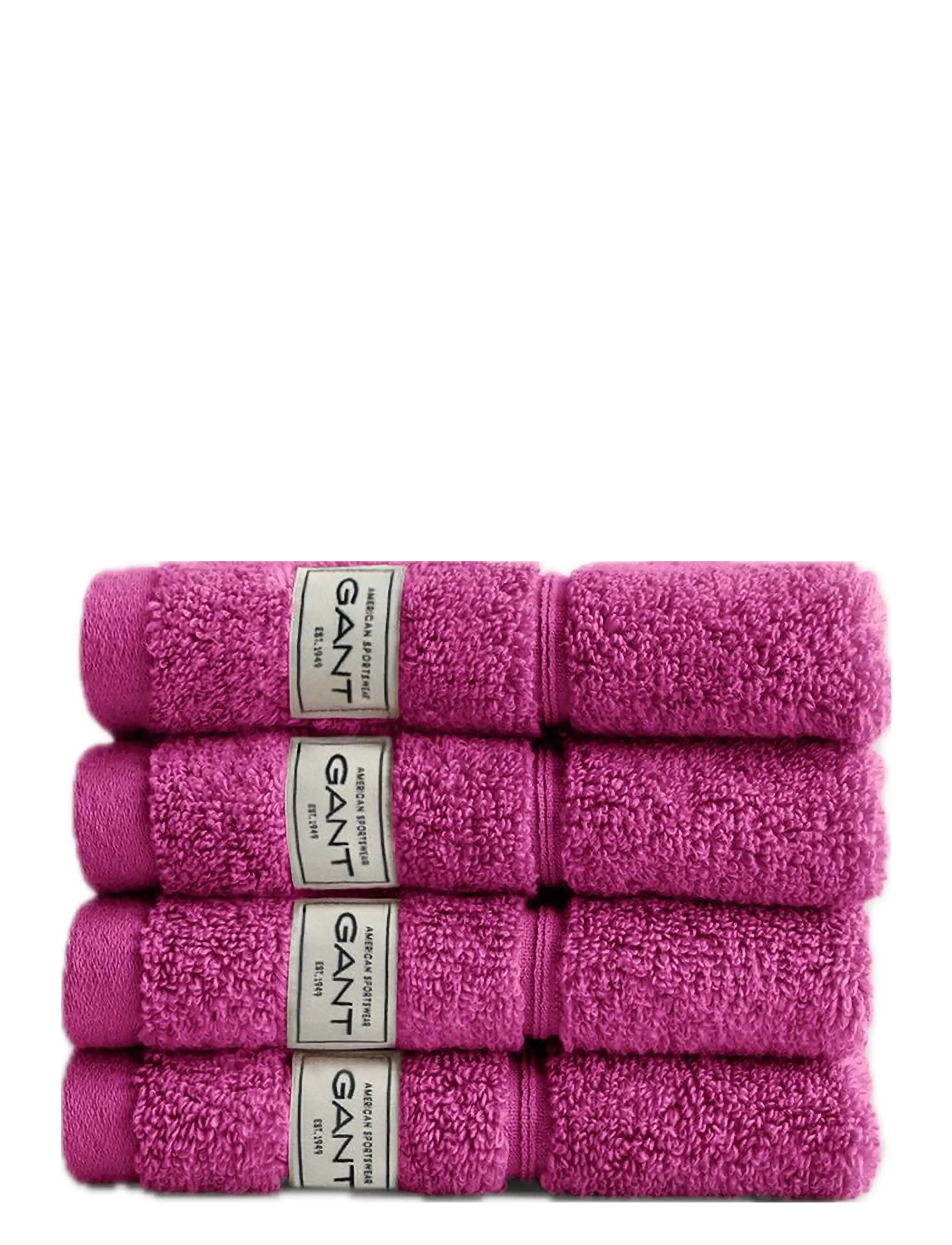 Gant PREMIUM TOWEL 30X30 4-PACK - Tekstiilid - BOLD VIOLET / purple