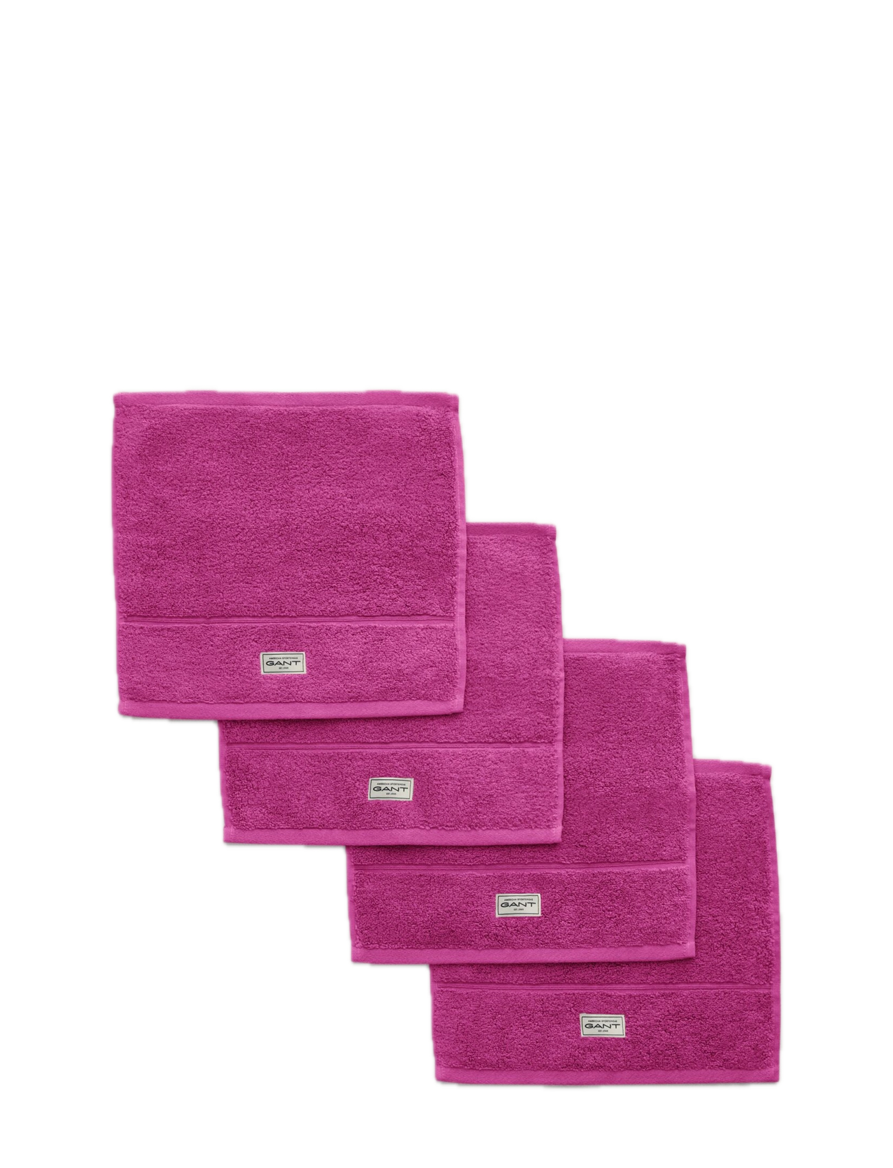 Gant - PREMIUM TOWEL 30X30 4-PACK - ansiktshanddukar - bold violet - 2