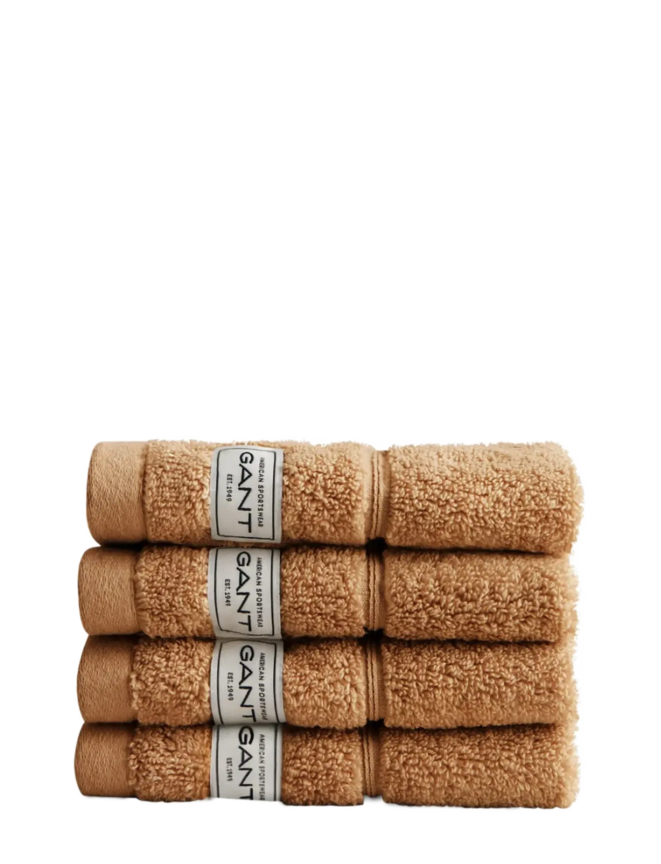 Gant PREMIUM TOWEL 30X30 4-PACK - Gant Home - BUTTERNUT BEIGE / beige