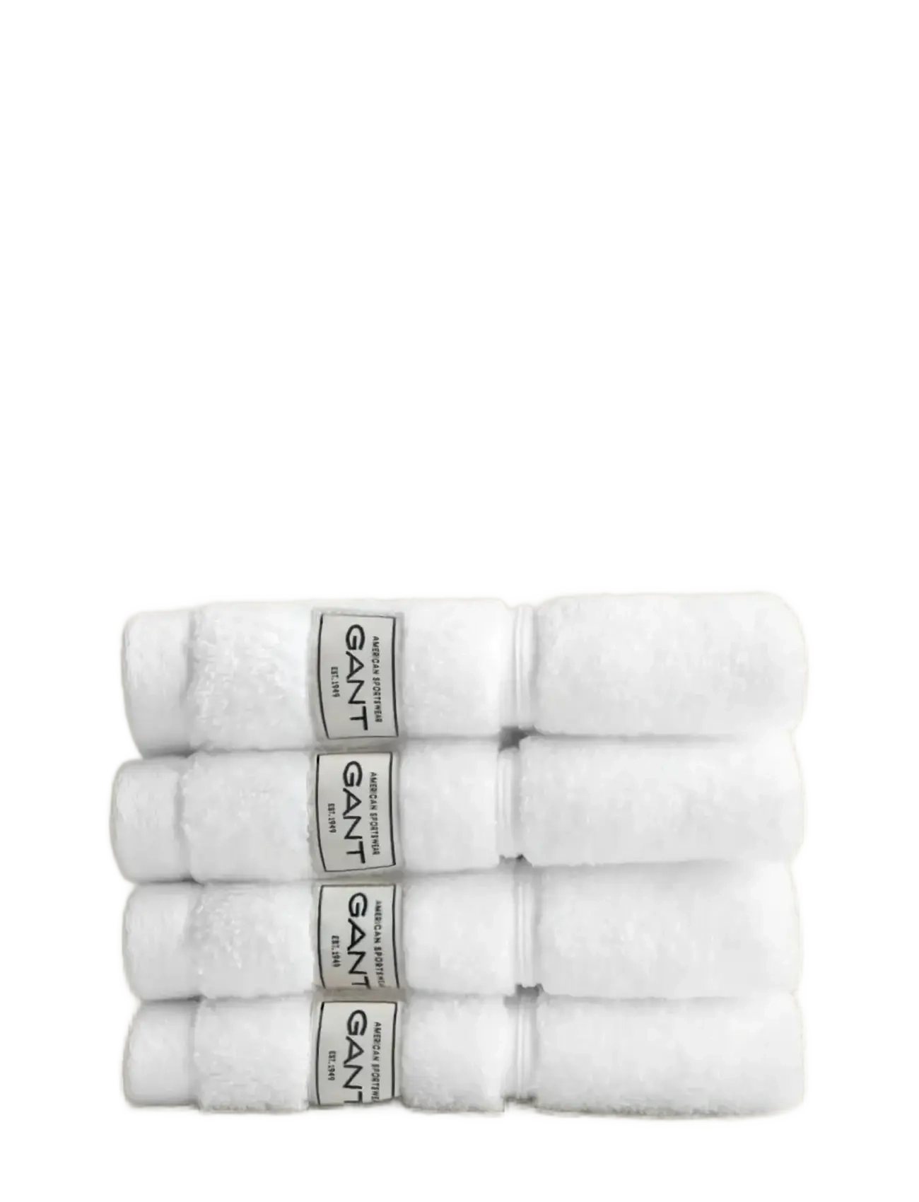 Gant PREMIUM TOWEL 30X30 4-PACK - Gant - WHITE / white