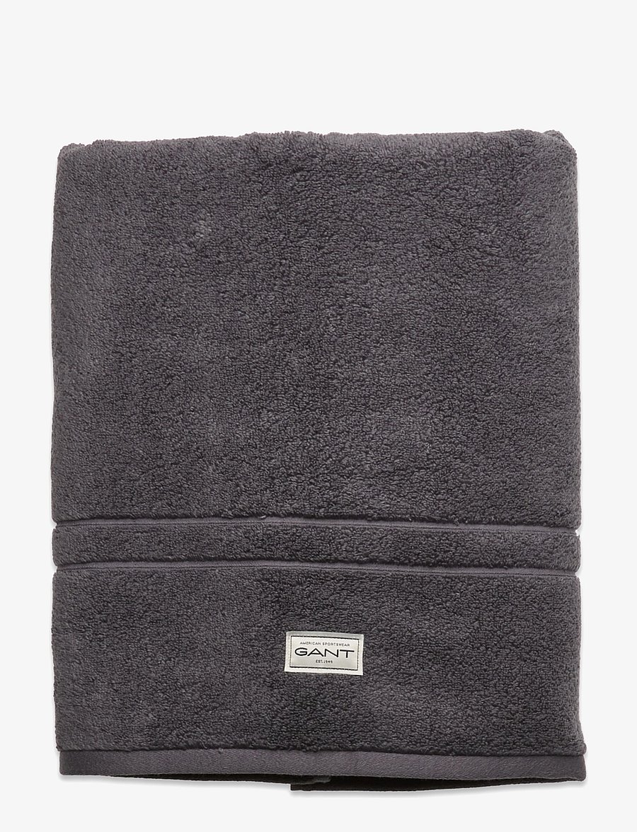 Gant - PREMIUM TOWEL 30X50 - badetücher - anchor grey - 0