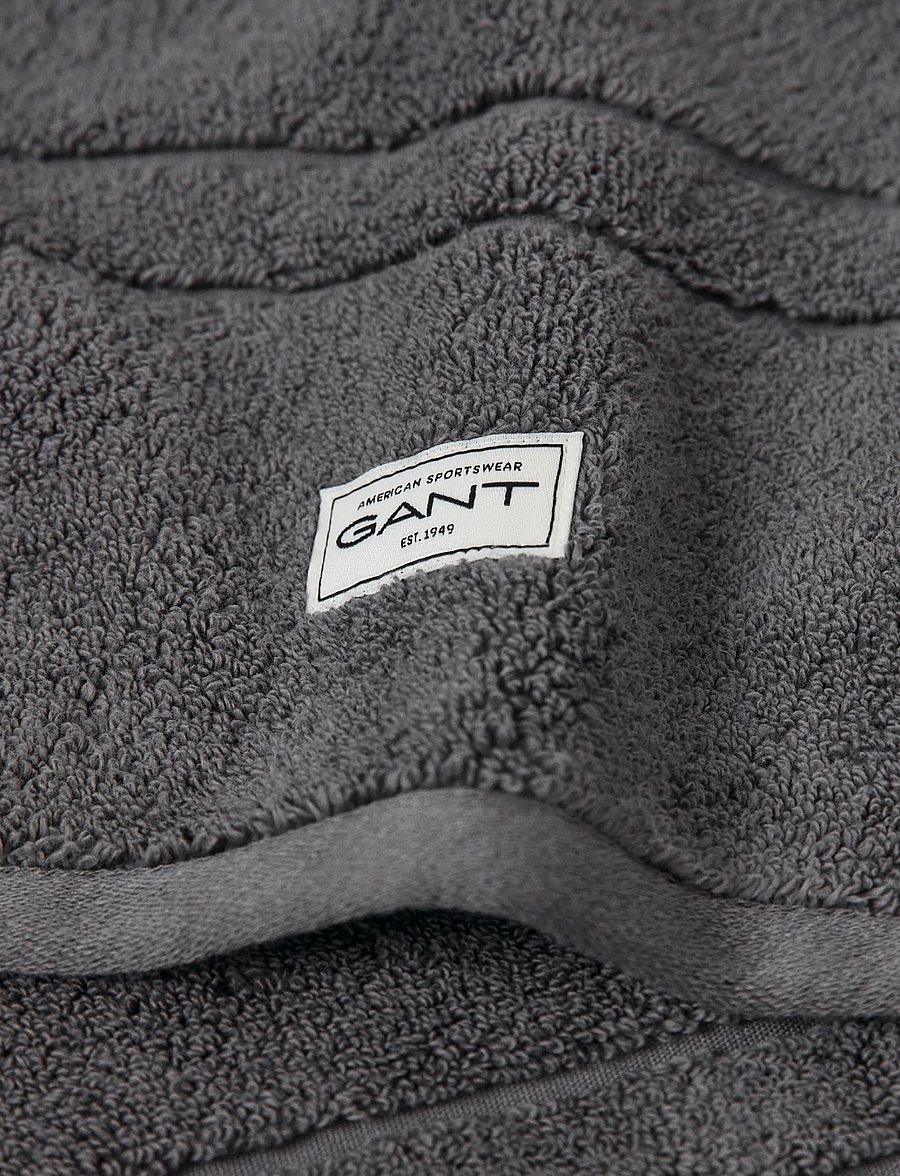 Gant - PREMIUM TOWEL - saunalinad - anchor grey - 2