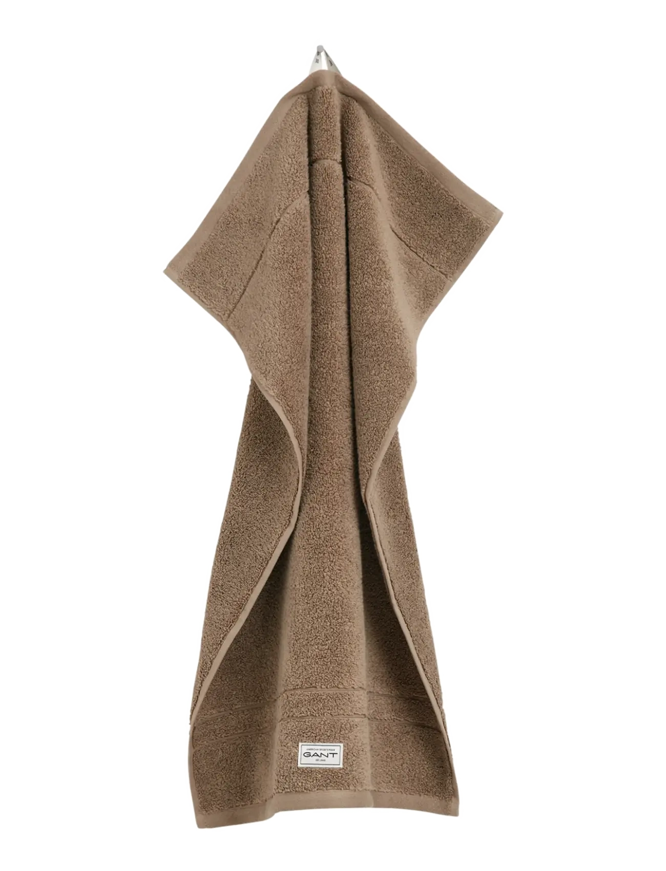 Gant Premium Towel 30 x 50 - Gant Home - COLD BEIGE / brown
