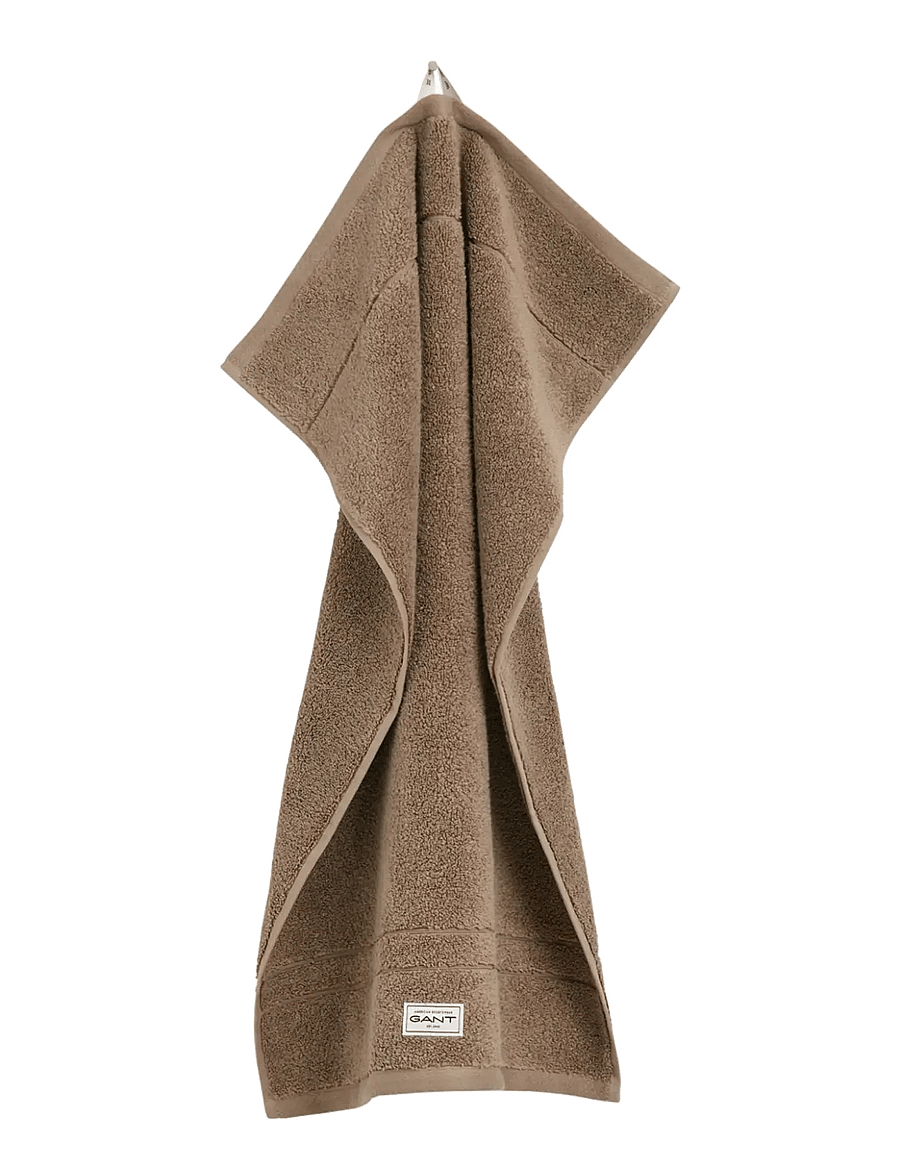 Gant - PREMIUM TOWEL 30X50 - saunalinad - cold beige - 0