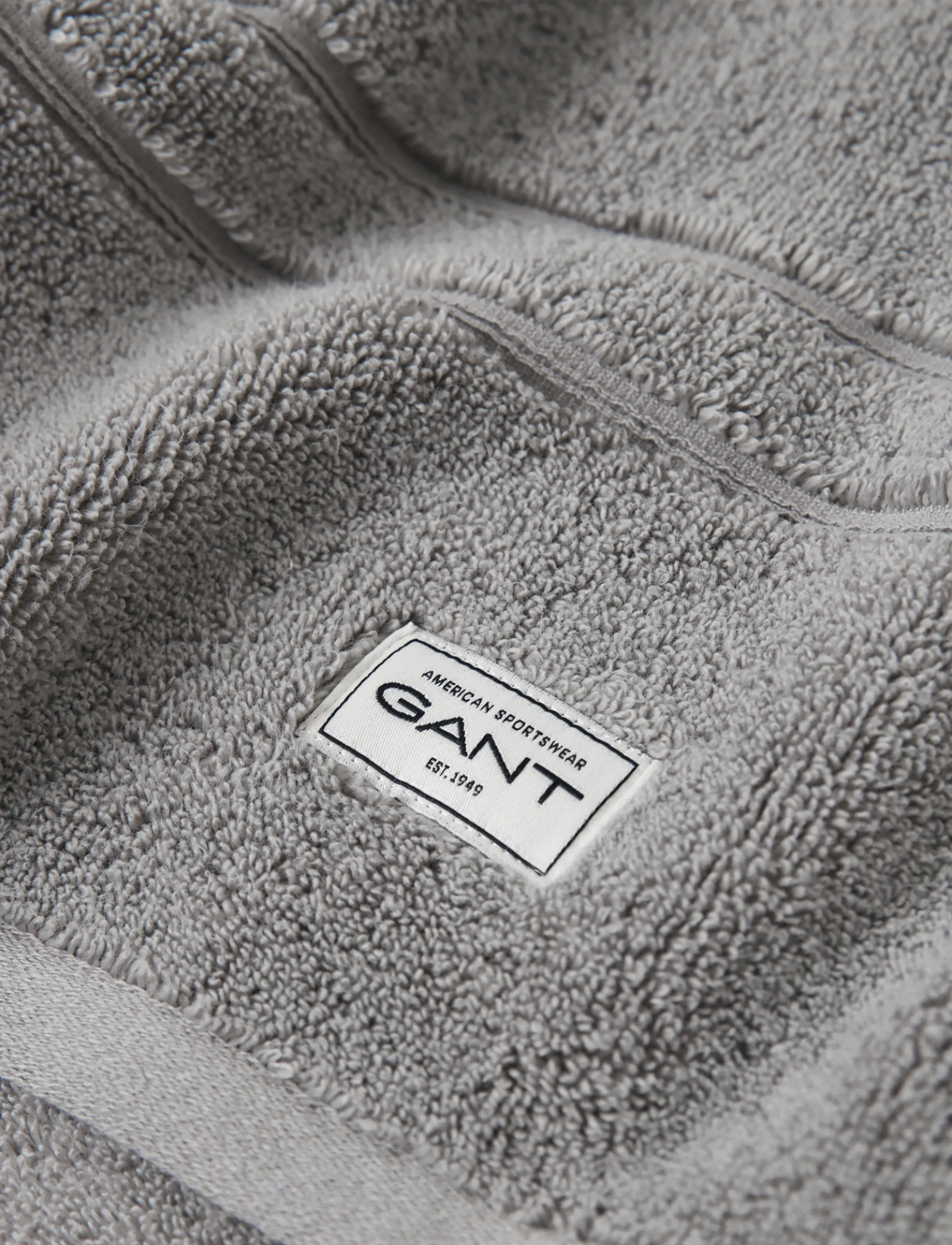Gant - Premium Towel 30 x 50 - badehåndklæder - concrete grey - 1
