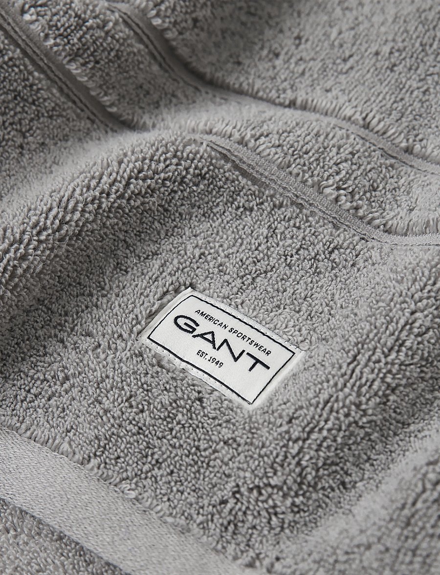Gant - Premium Towel 30 x 50 - saunalinad - concrete grey - 1