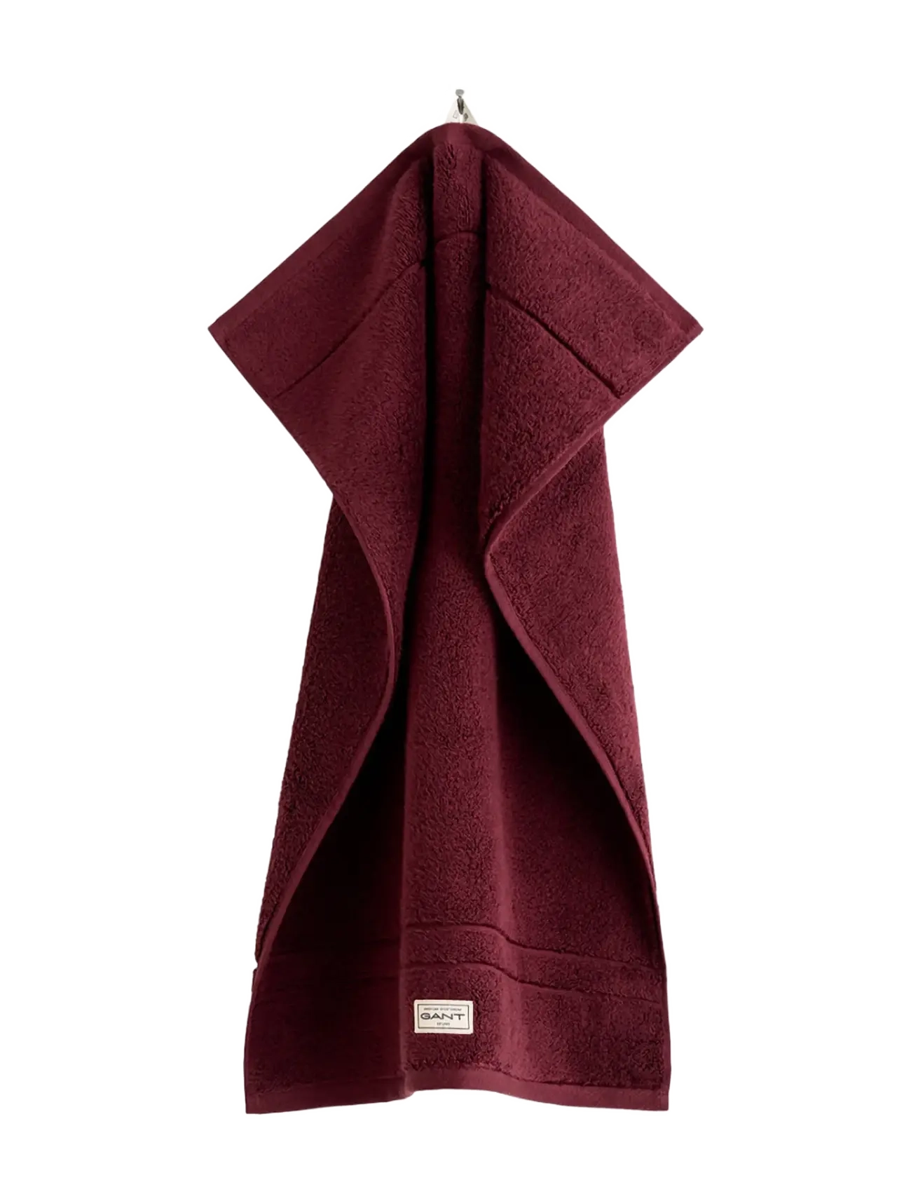 Gant PREMIUM TOWEL 30X50 - Gant Home - DARKENED WINE / burgundy