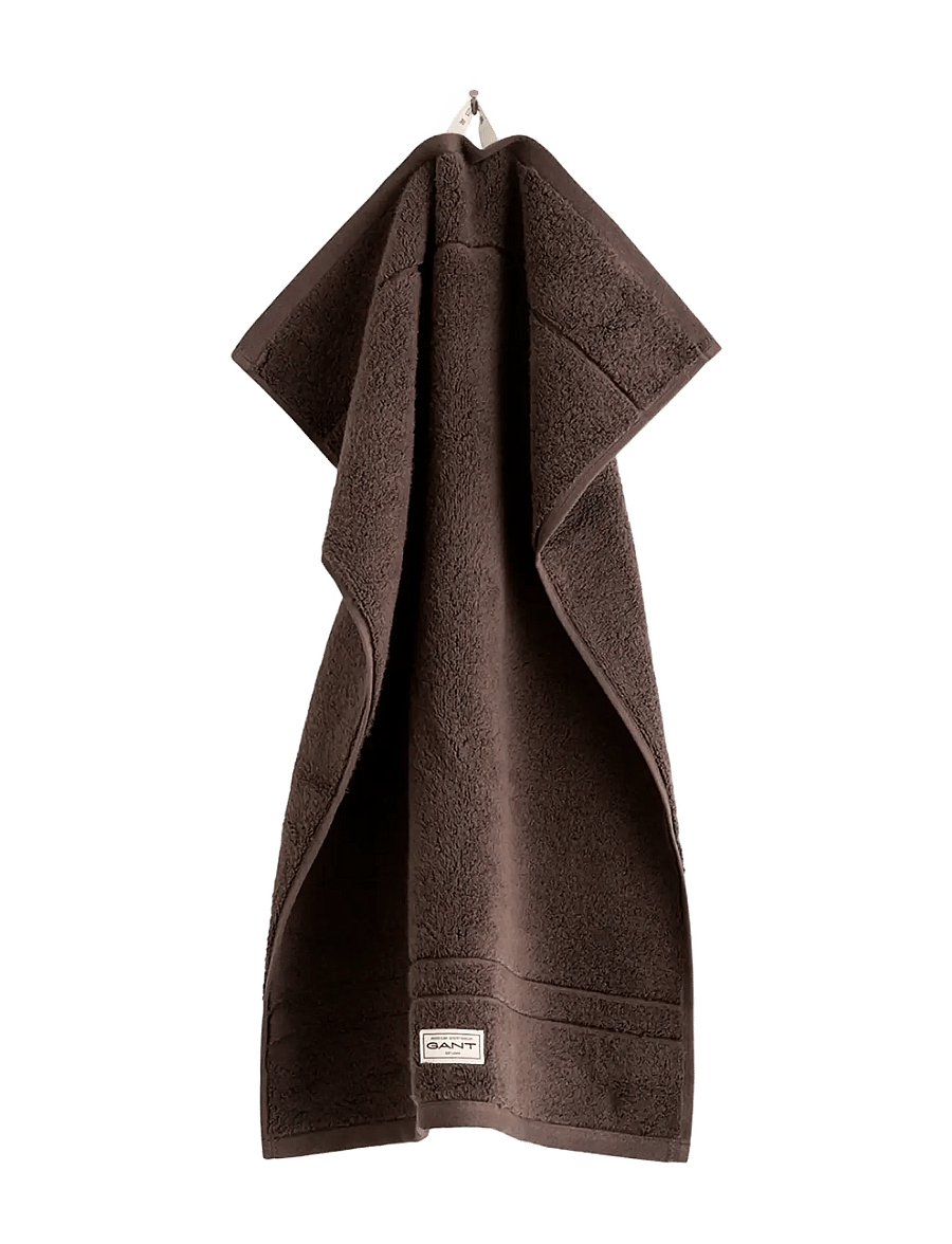Gant - Premium Towel 30 x 50 - saunalinad - deep brown - 0