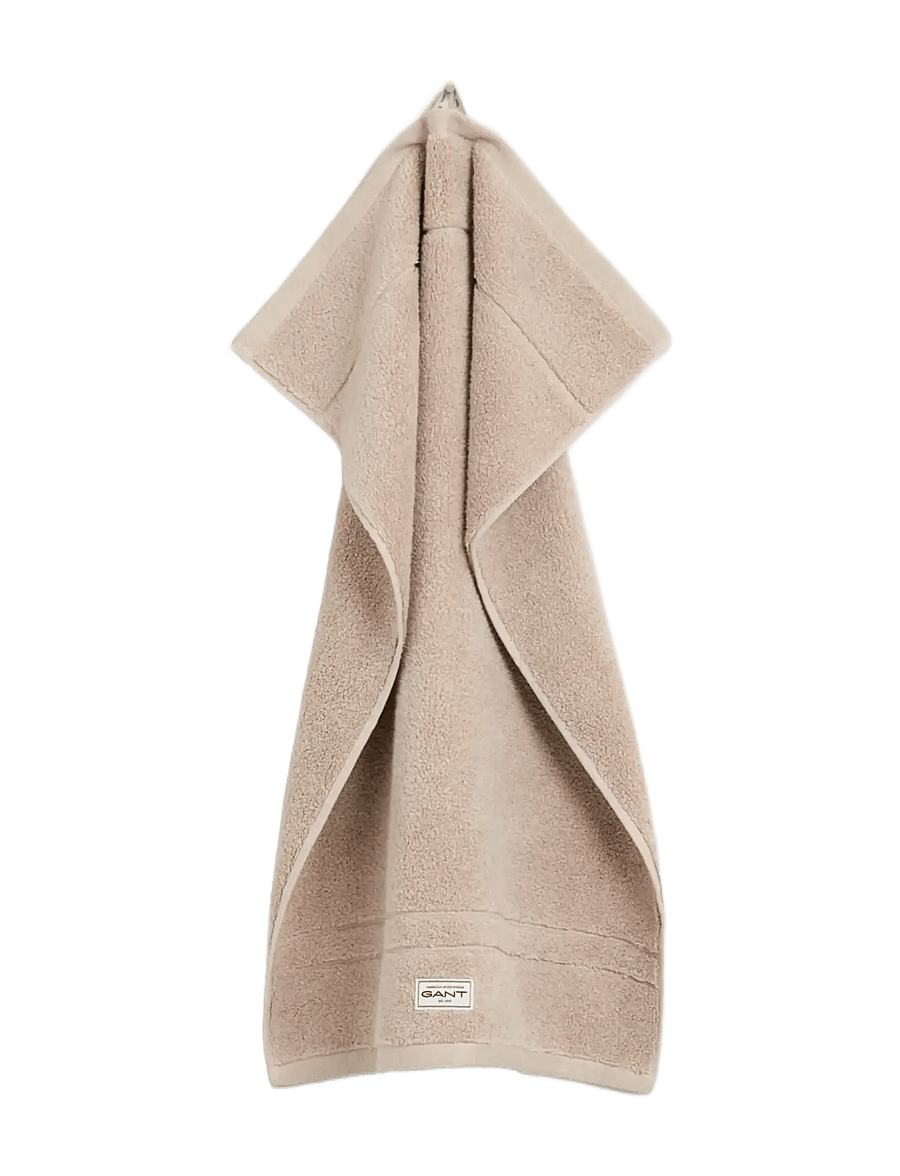 Gant - PREMIUM TOWEL 30X50 - madalaimad hinnad - silver sand - 0