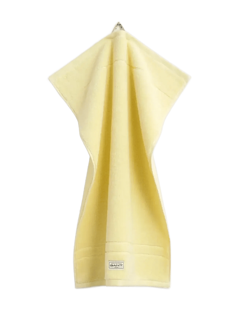 Gant - Premium Towel 30 x 50 - badetücher - vanilla yellow - 0