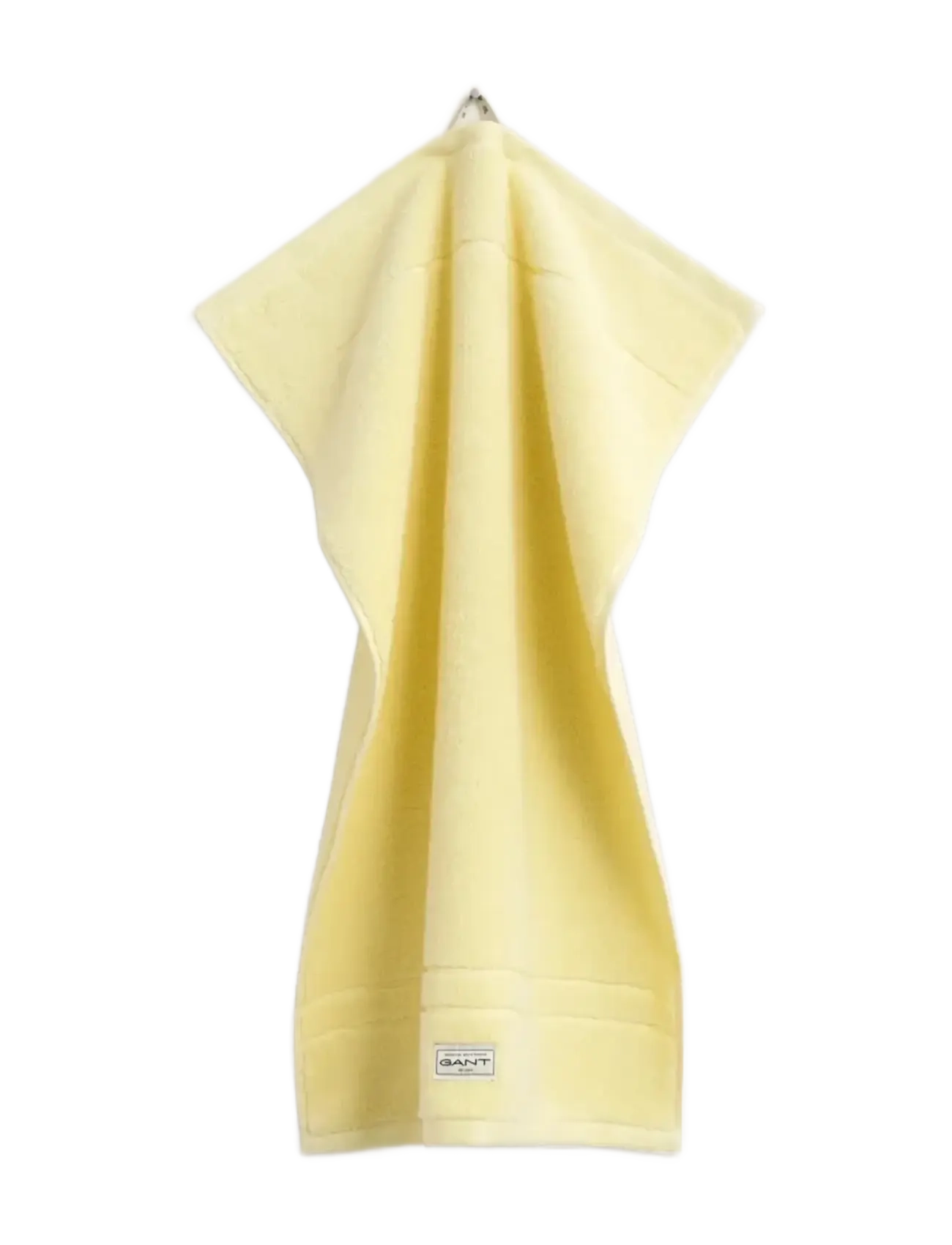Gant Premium Towel 30 x 50 - Tekstiilid - VANILLA YELLOW / yellow