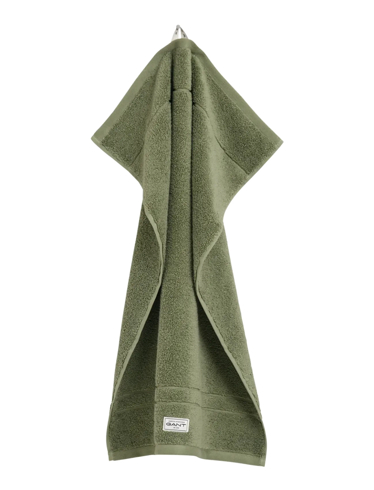 Gant Premium Towel 50X70, Towels & Bath Towels, Grün - Hand Homeware