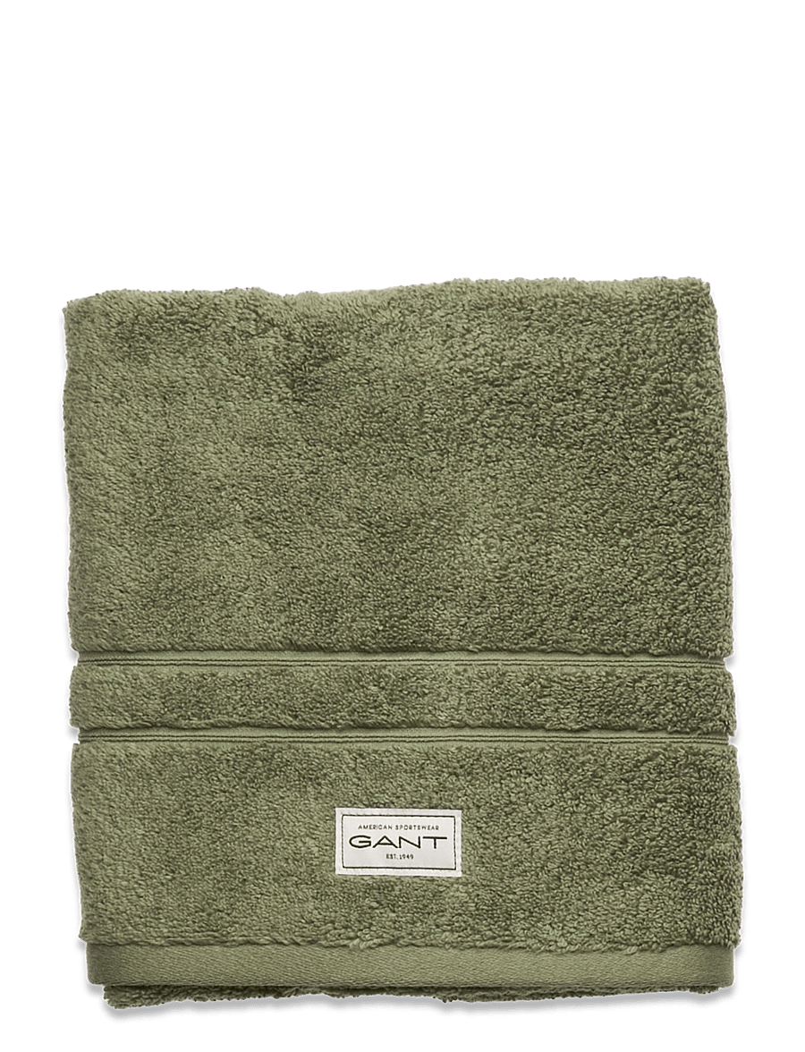 Gant - PREMIUM TOWEL 50X70 - badetücher - agave green - 0