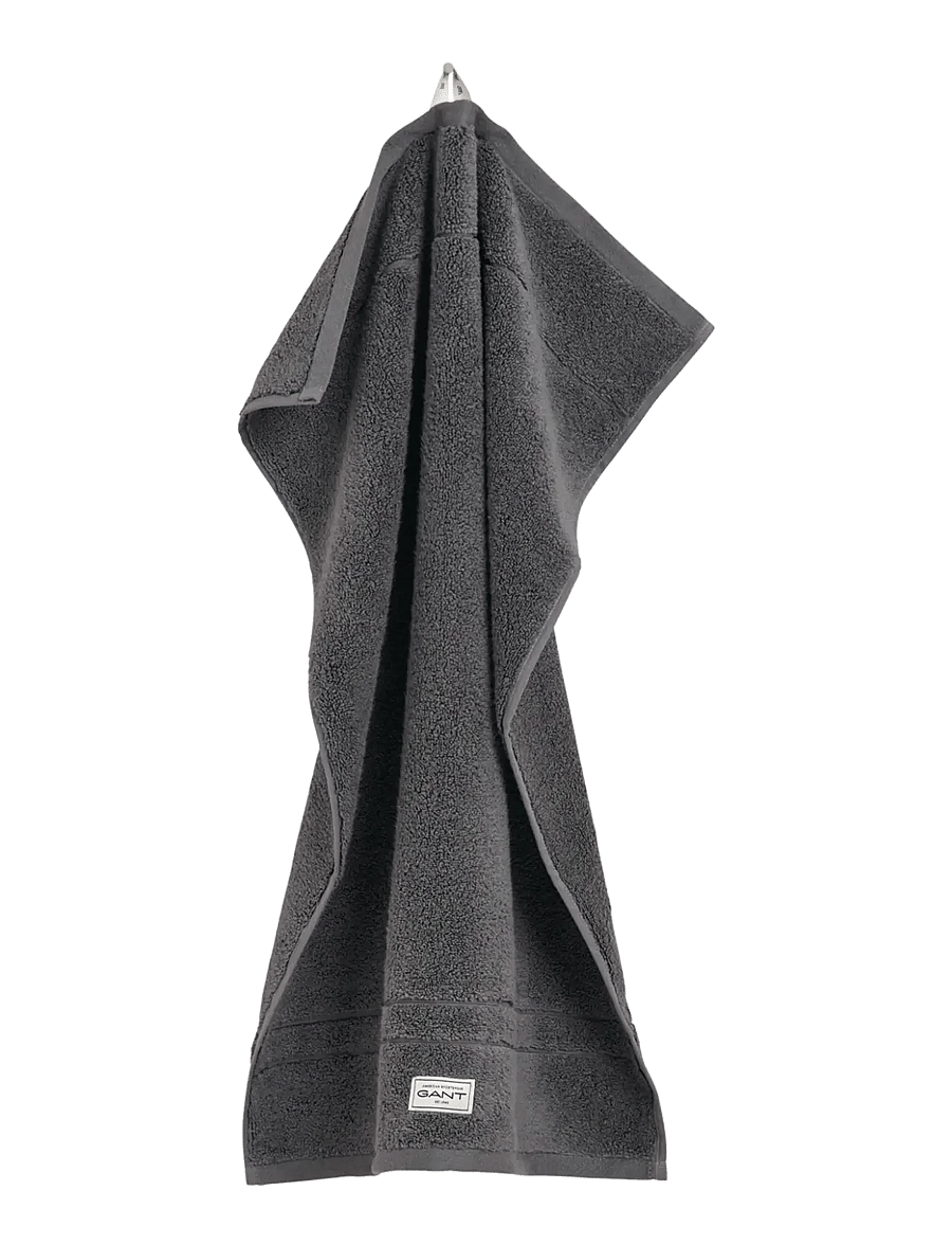 Gant - PREMIUM TOWEL 50X70 - saunalinad - anchor grey - 0