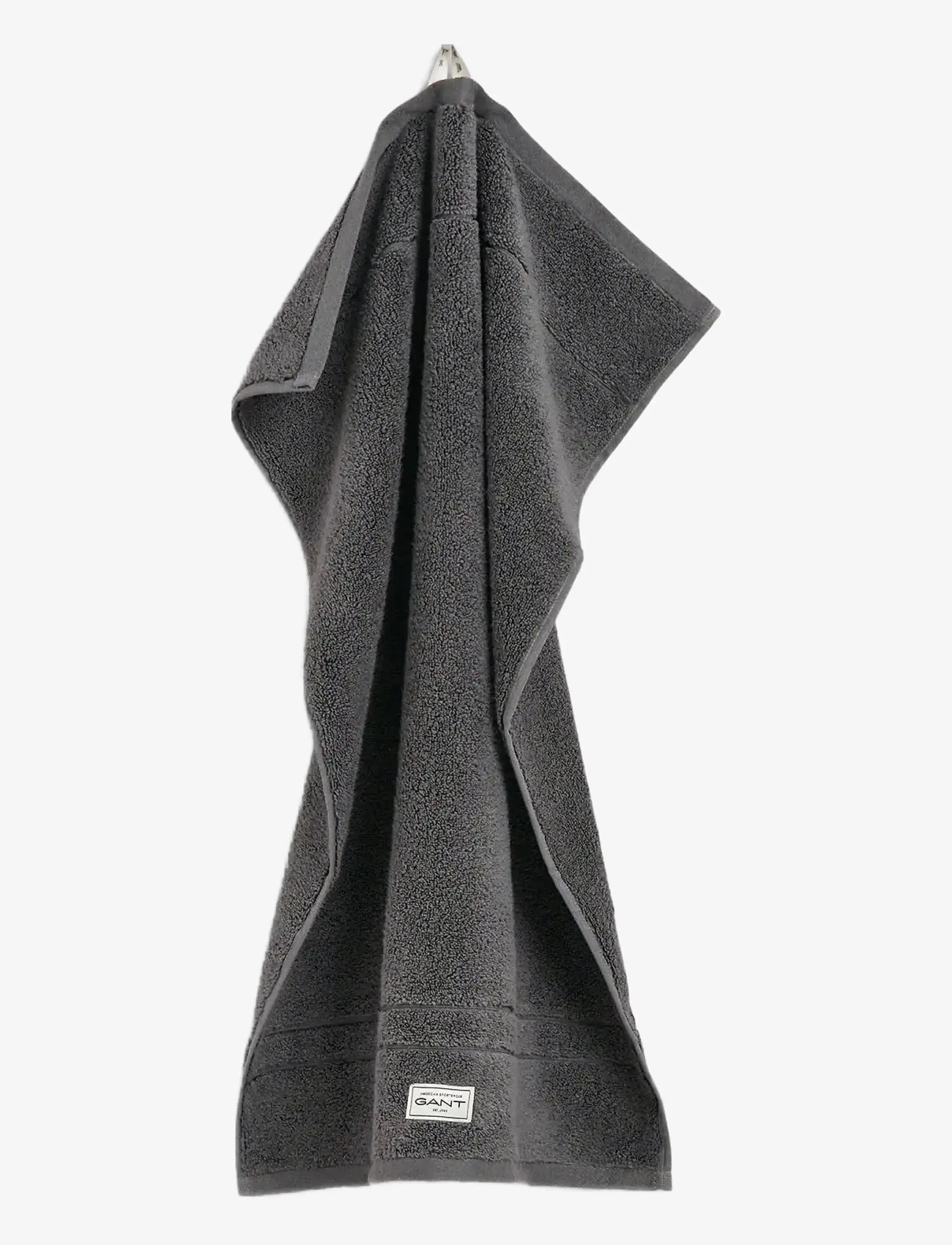 GANT - PREMIUM TOWEL 50X70 - gæstehåndklæder - anchor grey - 1