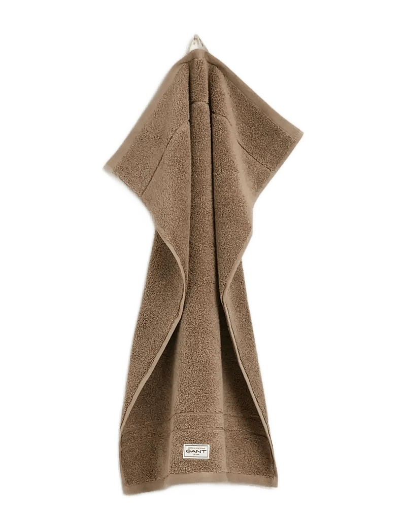 GANT - PREMIUM TOWEL 50X70 - guest towels - cold beige - 1