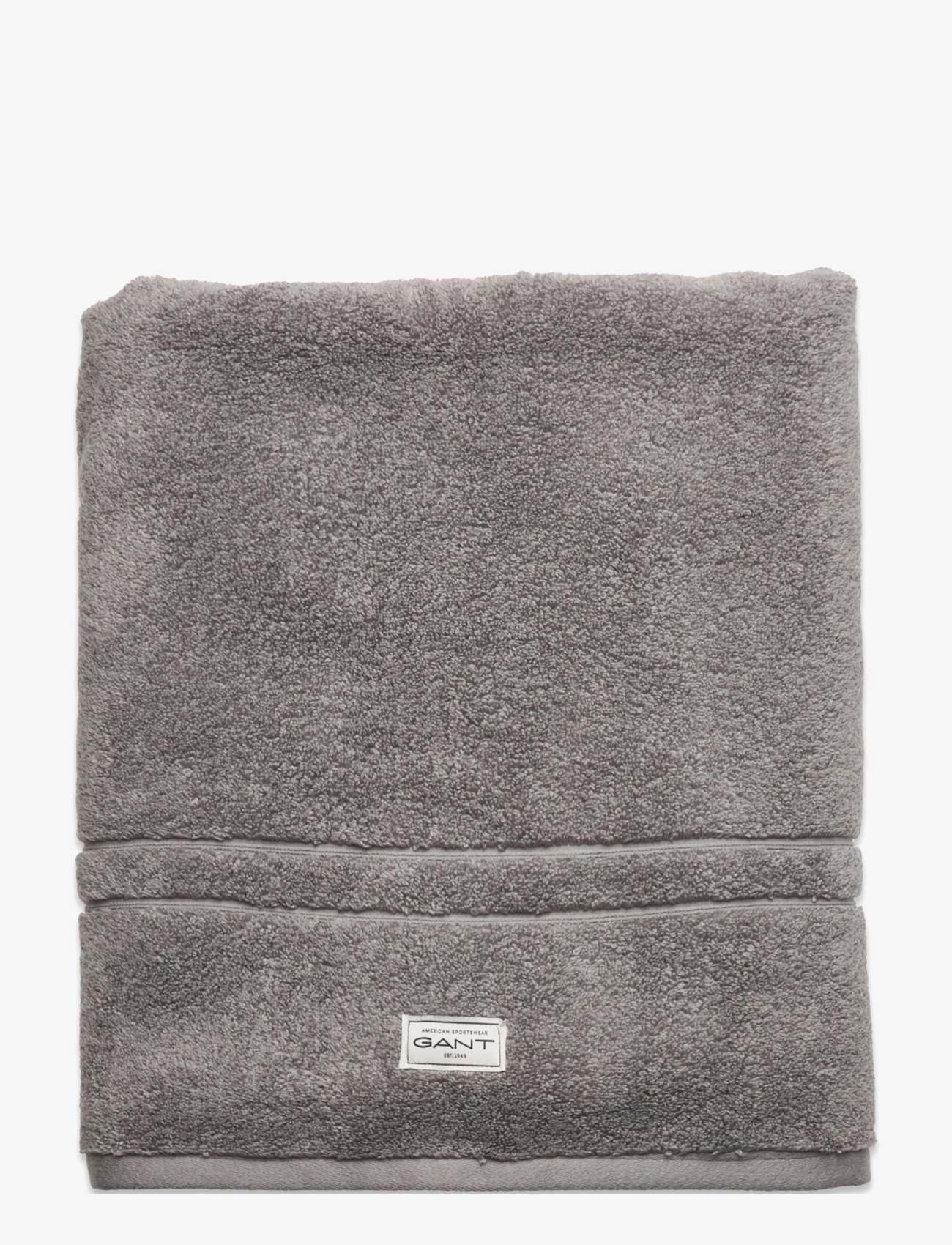Gant - Premium Towel 50 x 70 - badehåndklæder - concrete grey - 1