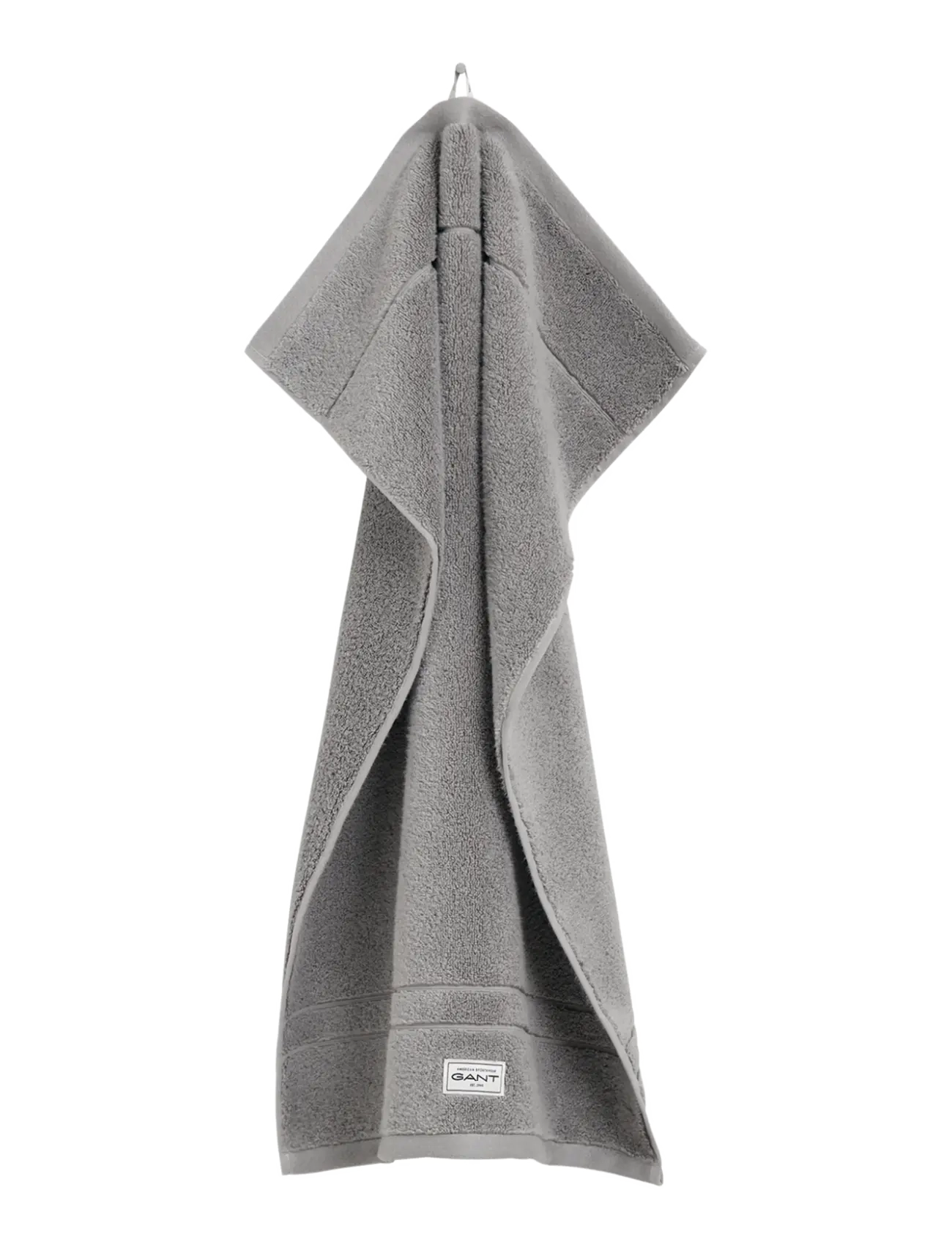 Gant Premium Towel 50 x 70 - Gant - CONCRETE GREY / grey