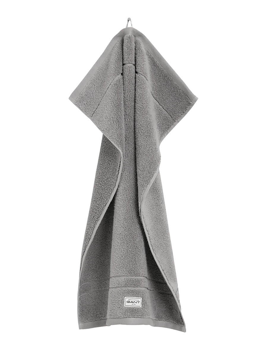 Gant - PREMIUM TOWEL 50X70 - saunalinad - concrete grey - 0