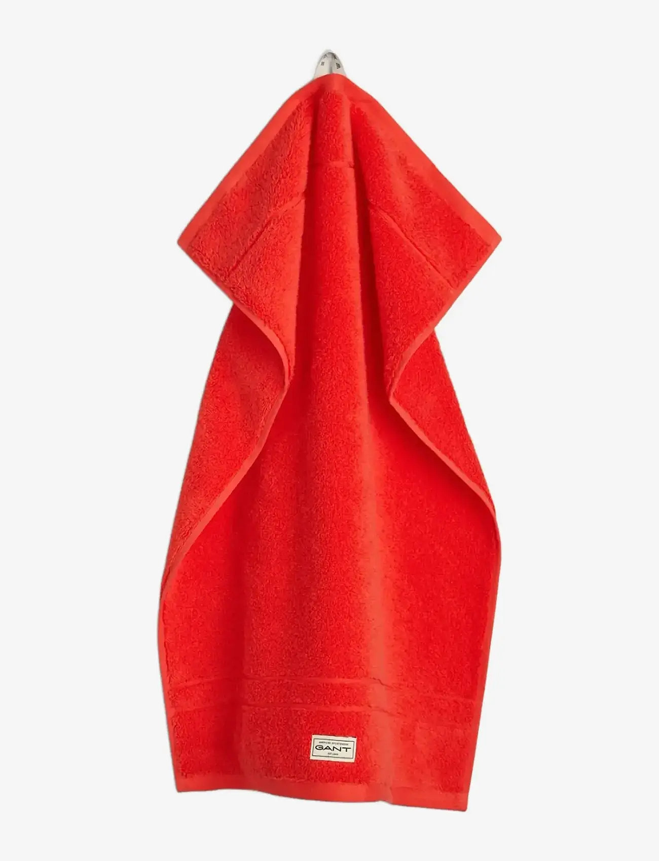 GANT - PREMIUM TOWEL - gæstehåndklæder - orange red - 0