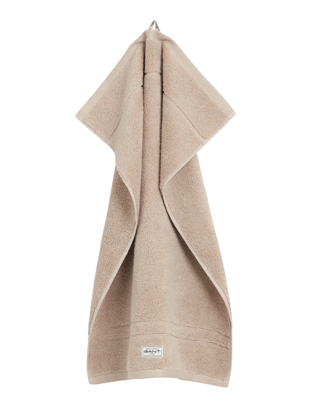 Gant PREMIUM TOWEL - Bath towels - SILVER SAND / beige