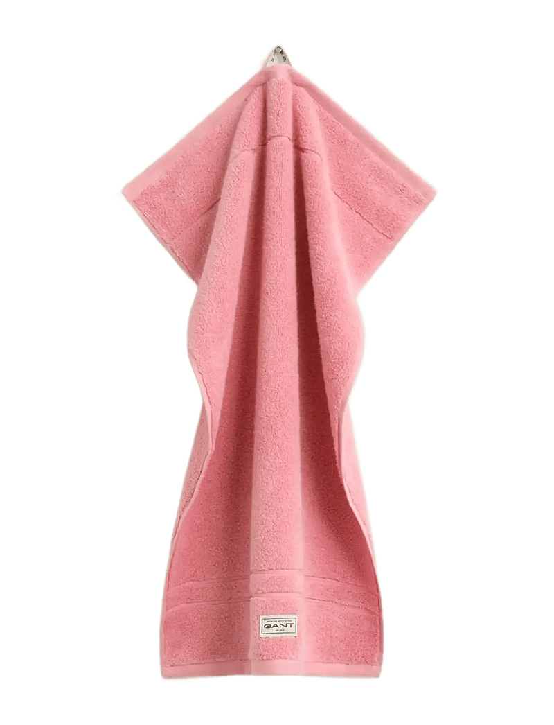 GANT - PREMIUM TOWEL 50X70 - gästhanddukar - washed pink - 0