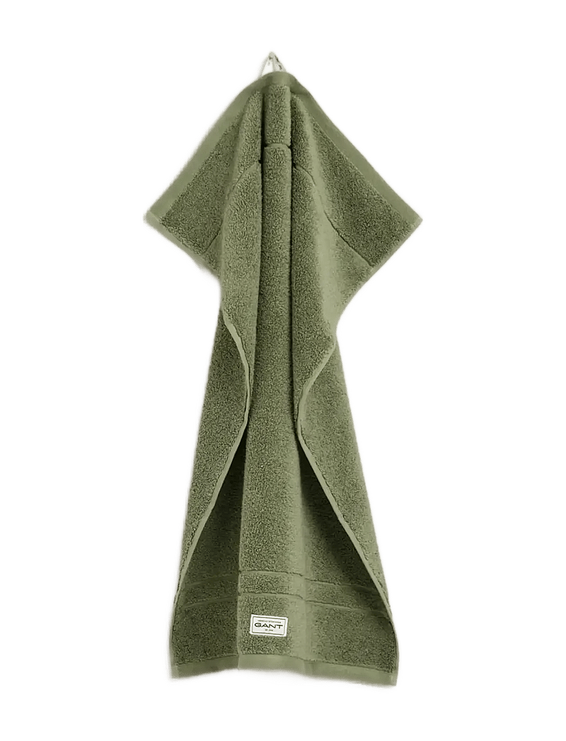 GANT - PREMIUM TOWEL - gästhanddukar - agave green - 1